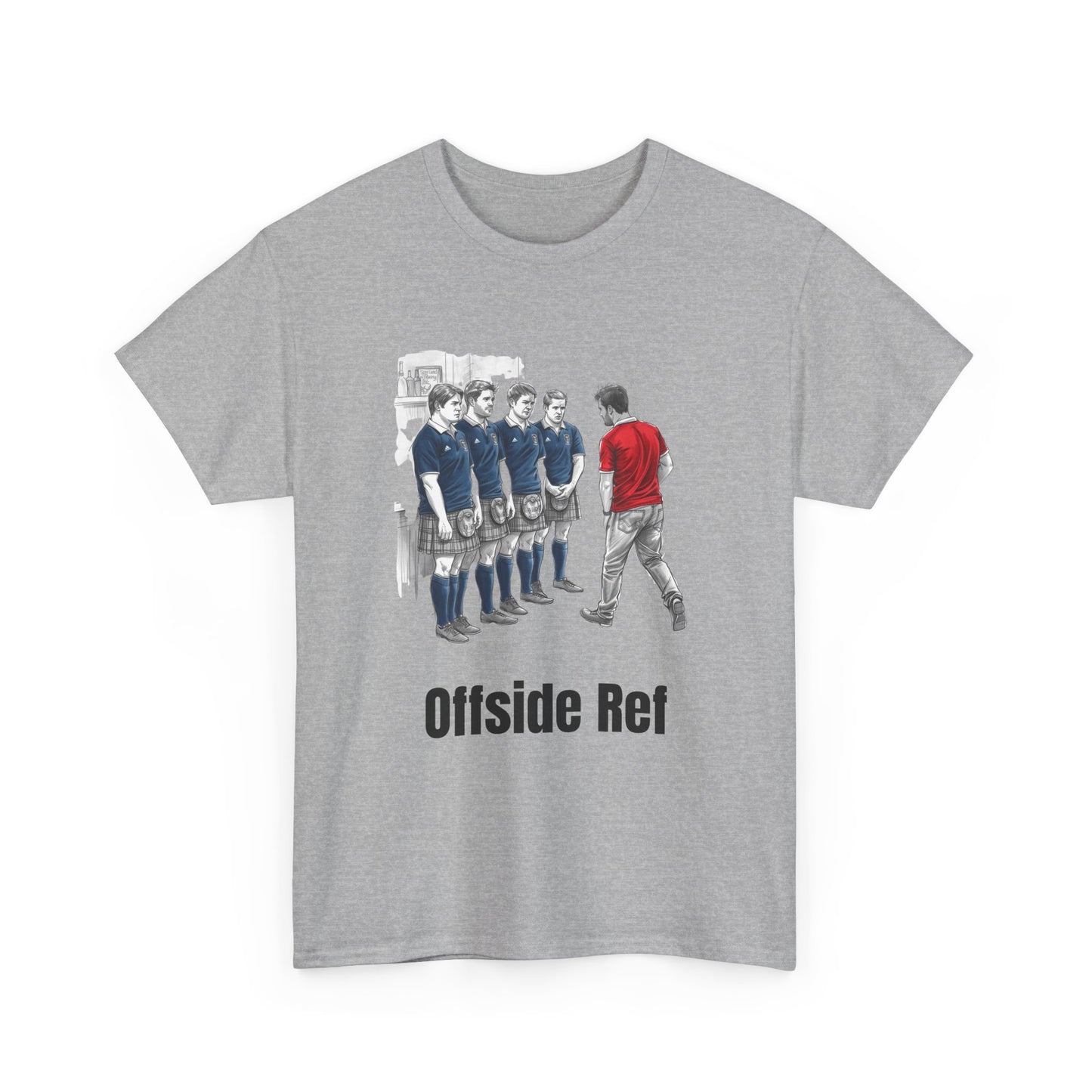 Offside Ref – Funny Scottish Rugby T-Shirt for Fans & Gifts