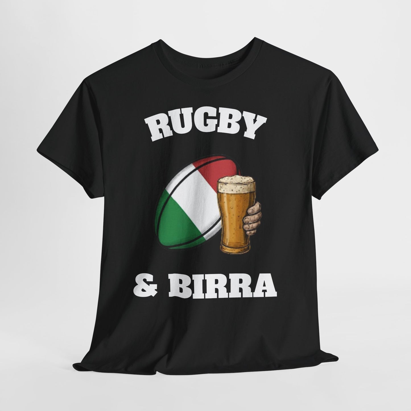 Rugby & Birra – T-shirt Tifosi Rugby Italia