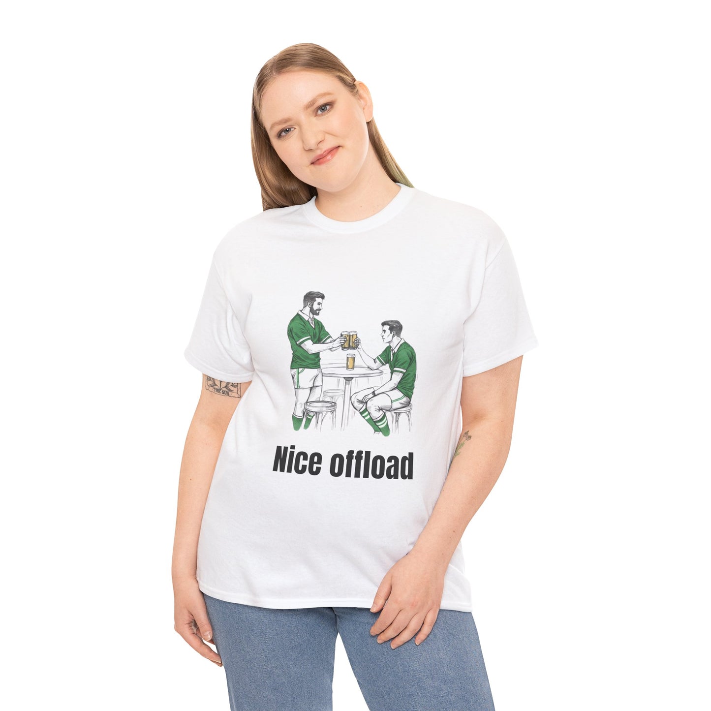 Nice Offload Rugby T-Shirt – Irish Rugby Fan Gift