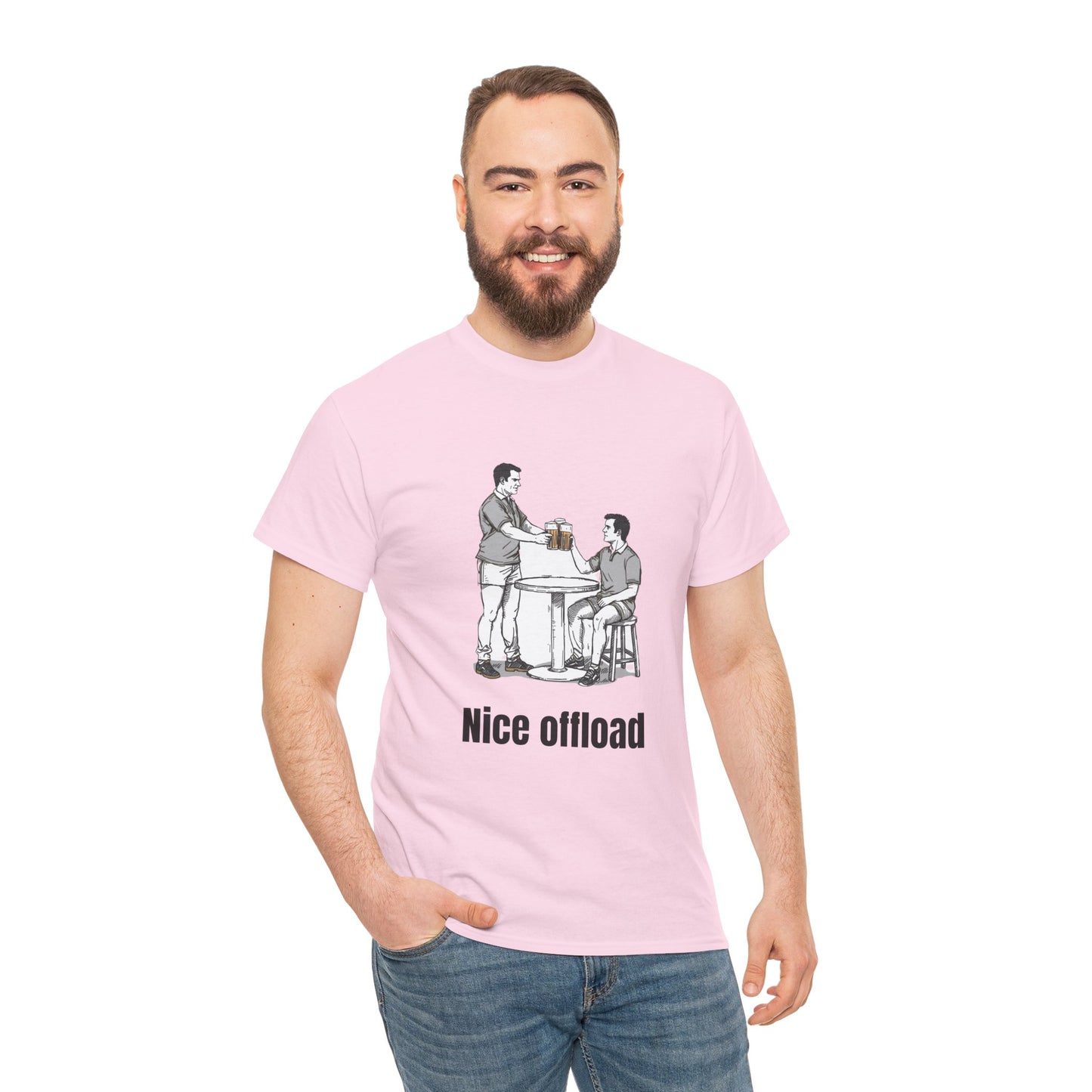 Nice Offload Rugby T-Shirt – Rugby Fan Gift