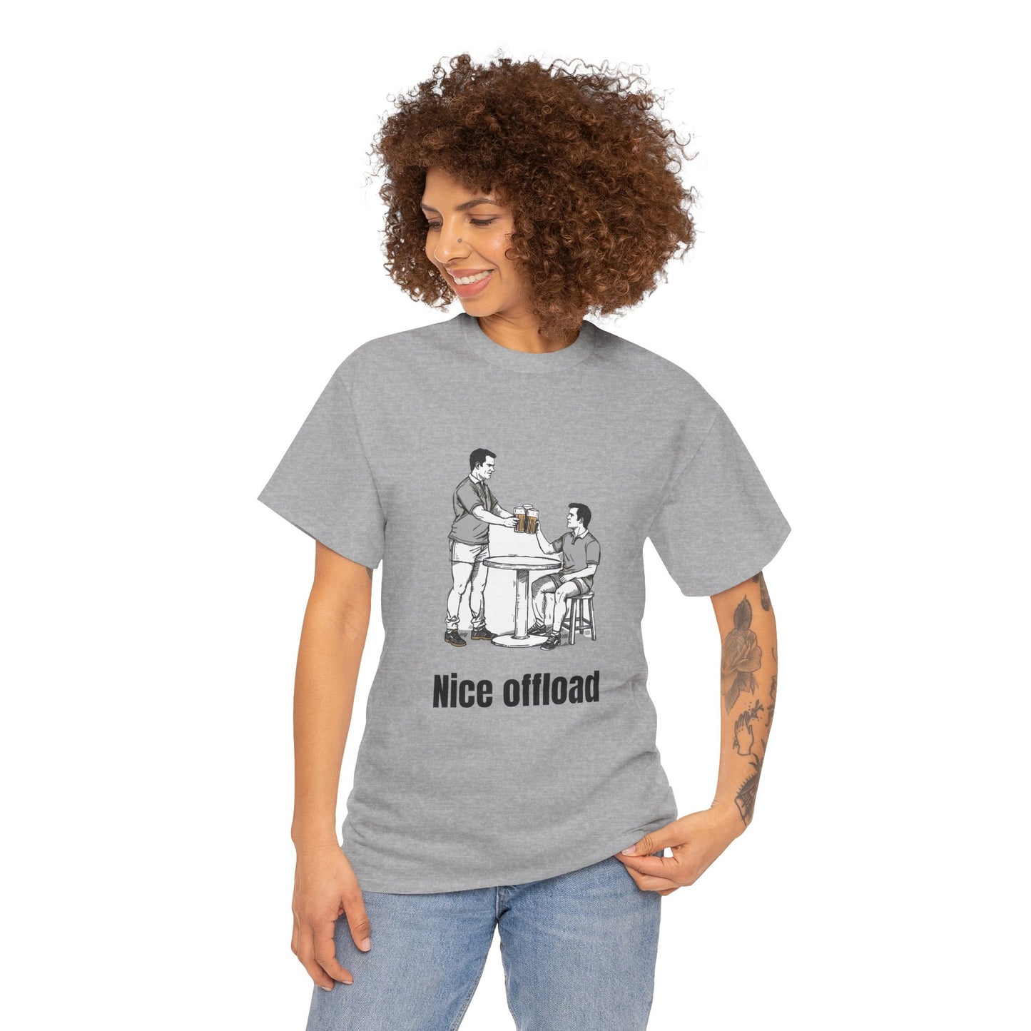 Nice Offload Rugby T-Shirt – Rugby Fan Gift