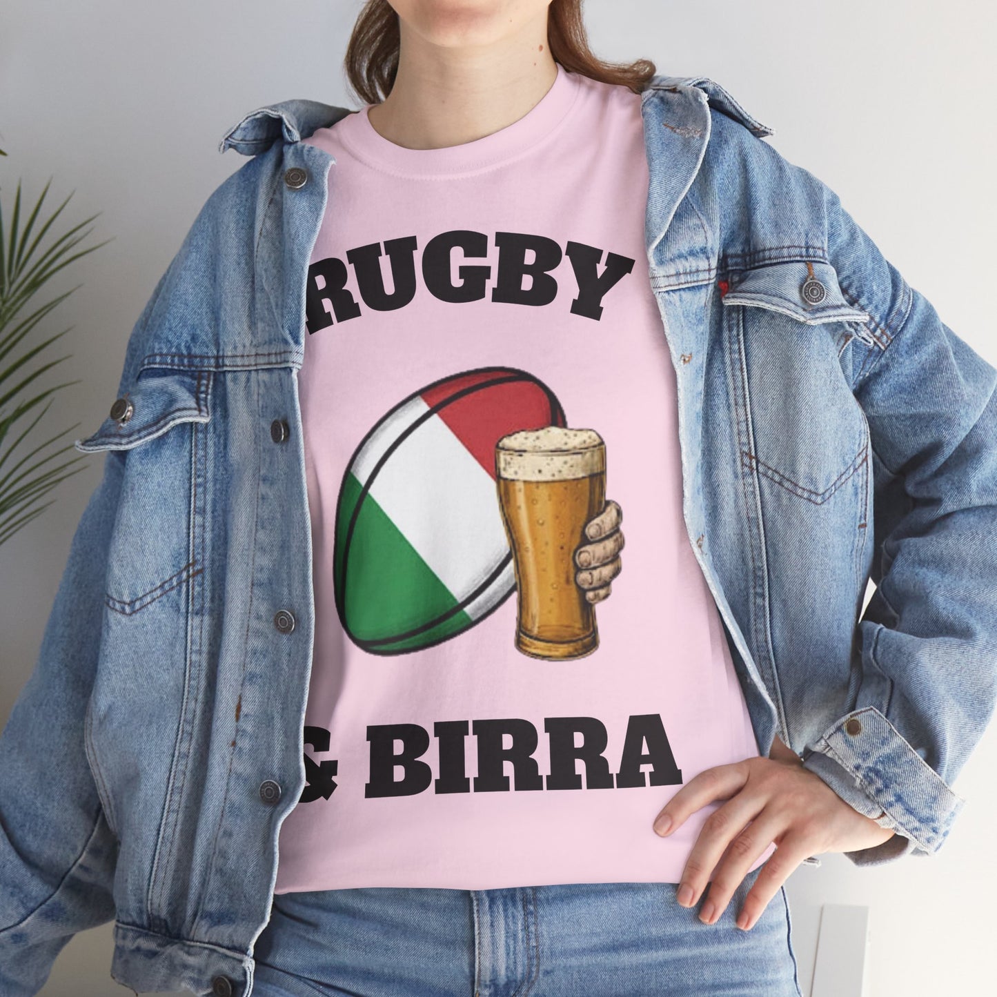 Rugby & Birra – T-shirt Tifosi Rugby Italia