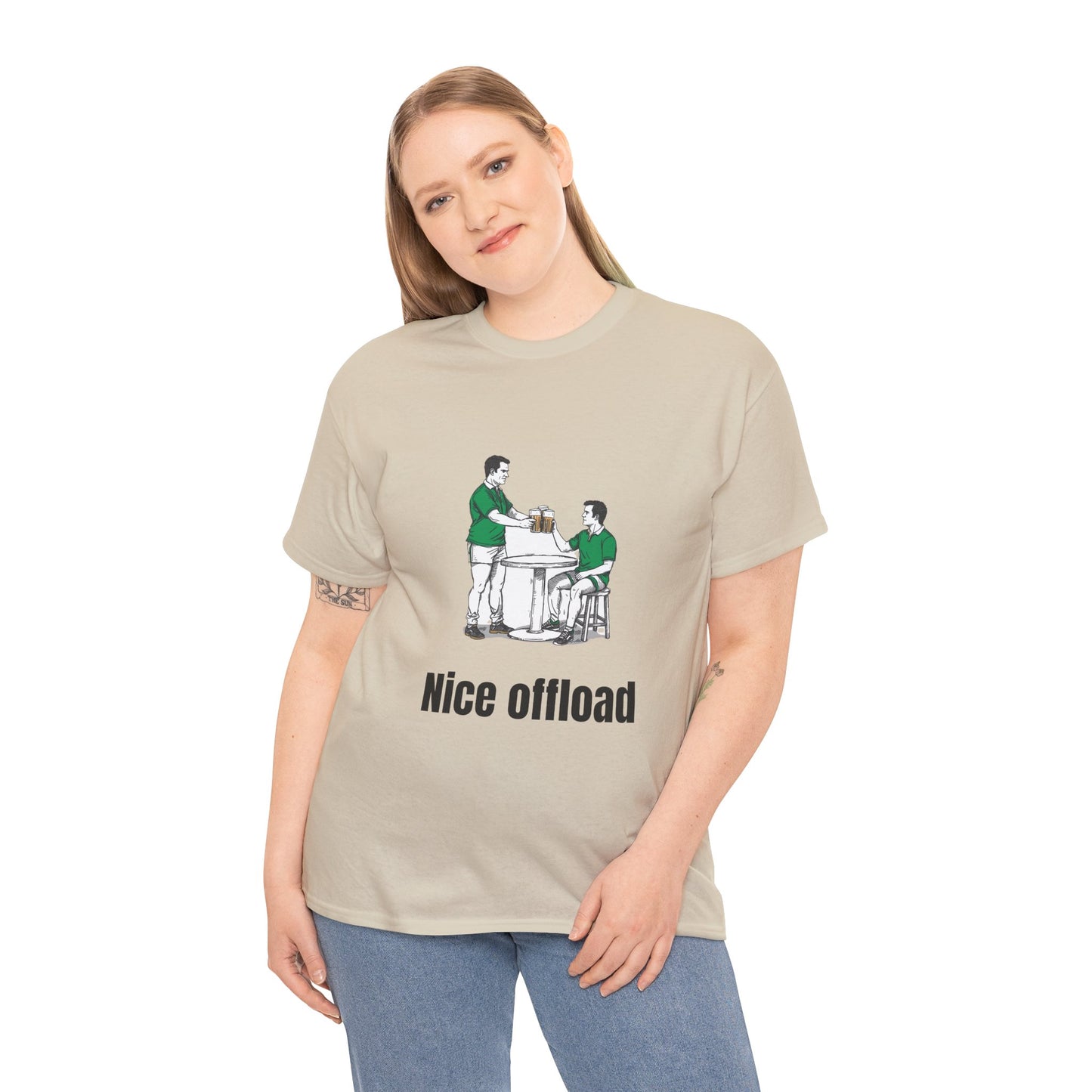 Nice Offload Rugby T-Shirt – Irish Rugby Fan Gift