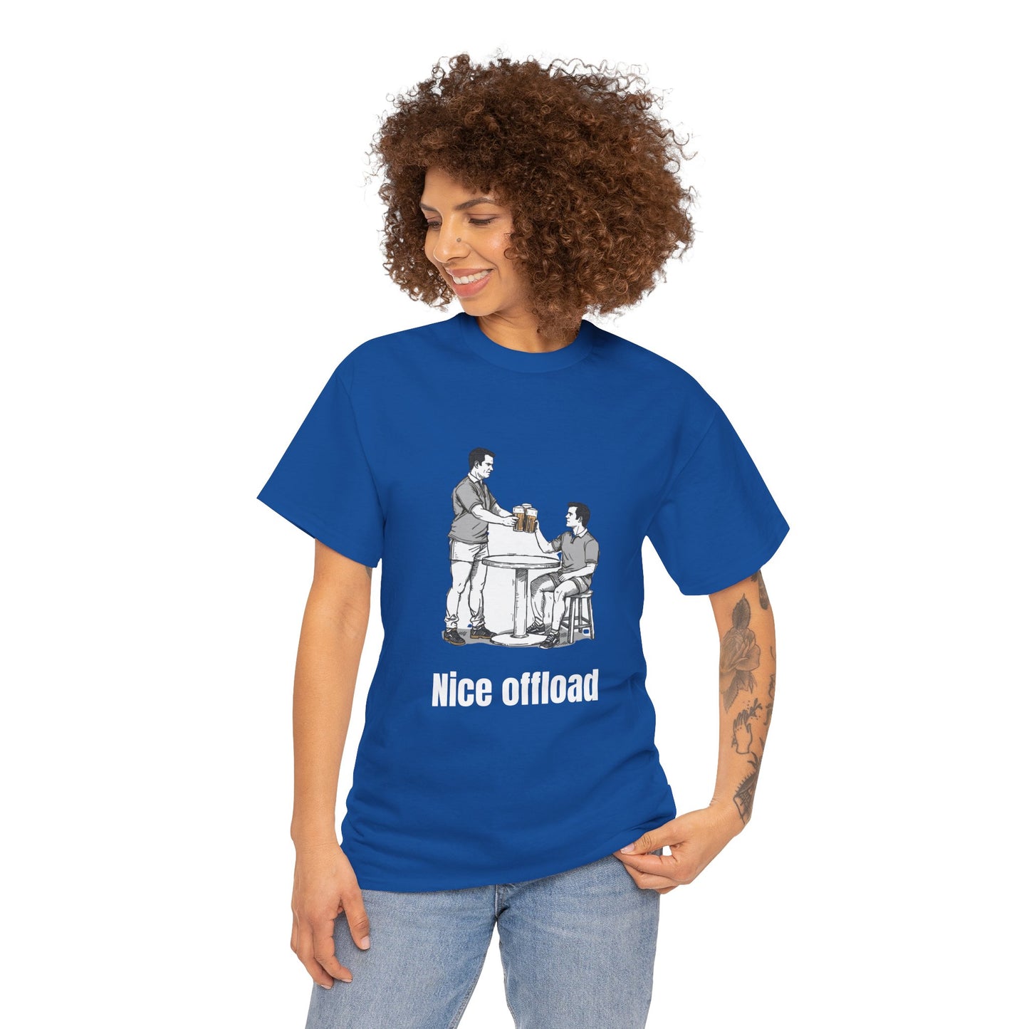 Nice Offload Rugby T-Shirt – Rugby Fan Gift