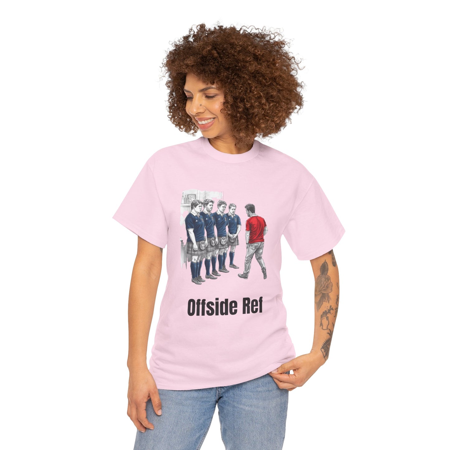 Offside Ref – Funny Scottish Rugby T-Shirt for Fans & Gifts