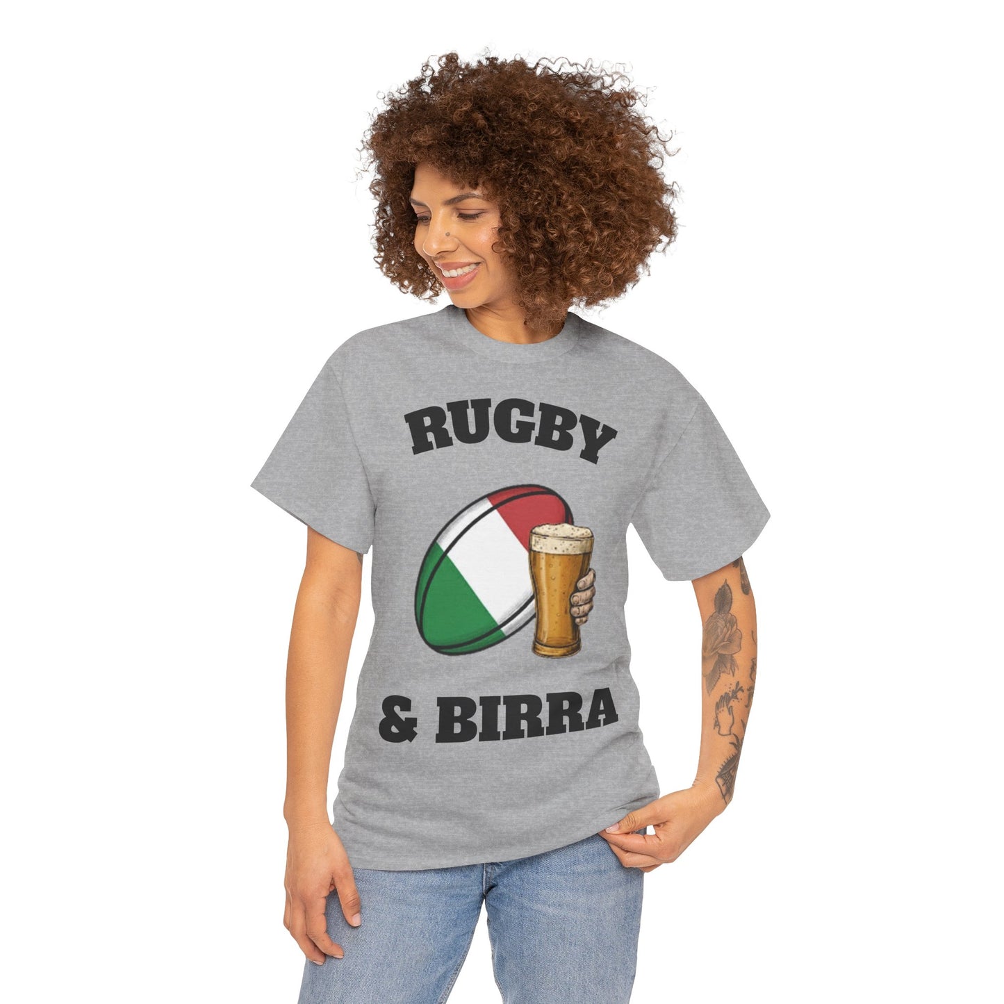 Rugby & Birra – T-shirt Tifosi Rugby Italia