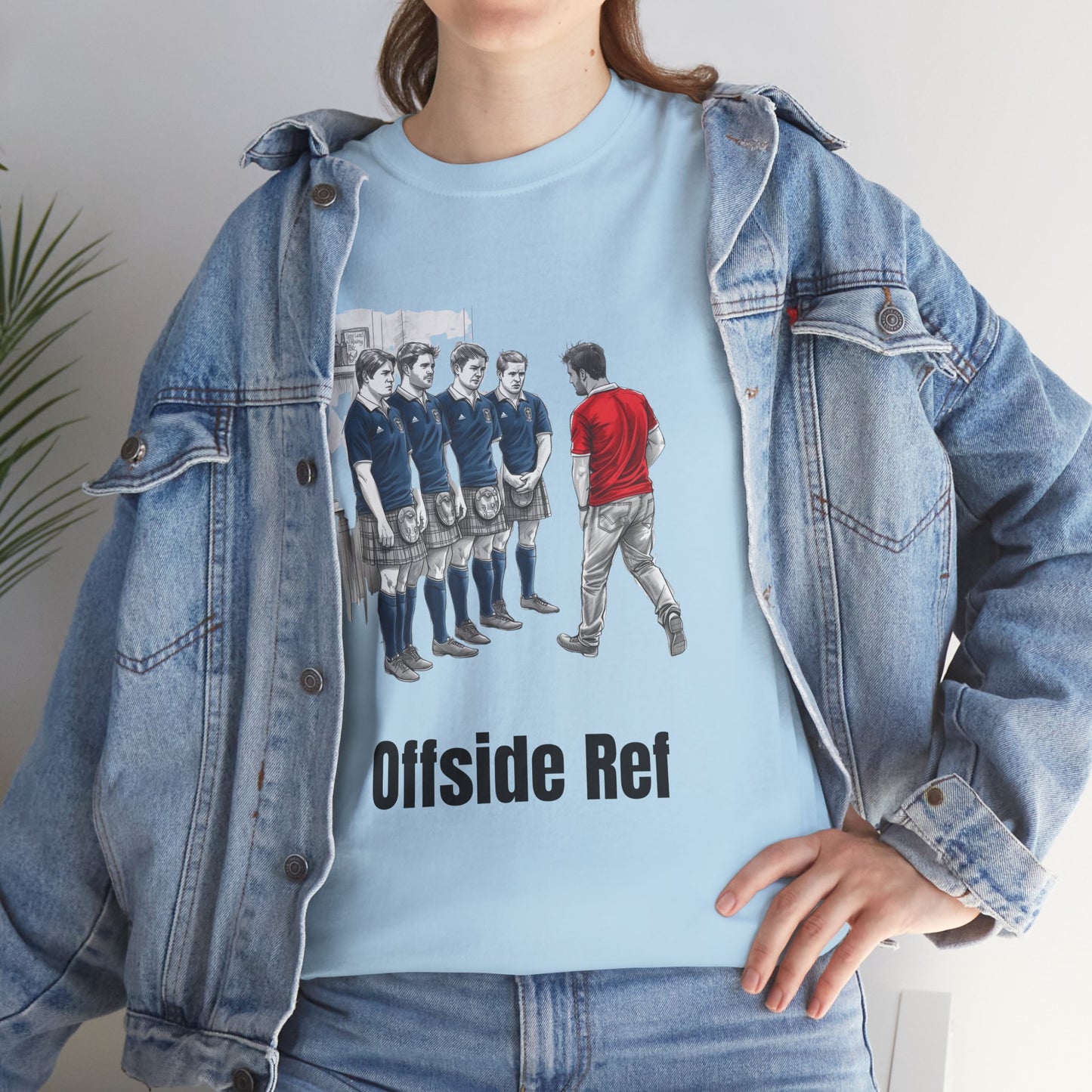 Offside Ref – Funny Scottish Rugby T-Shirt for Fans & Gifts