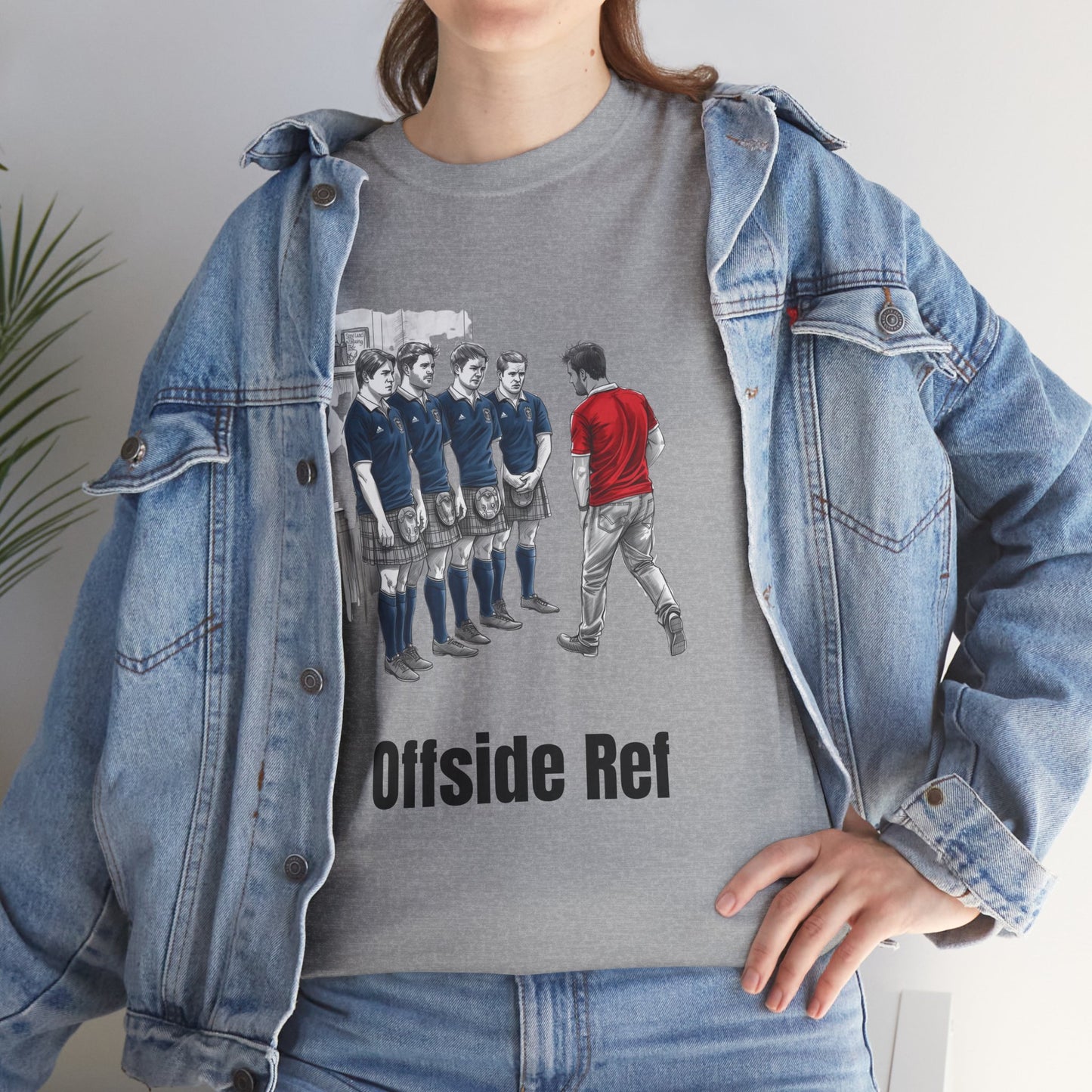 Offside Ref – Funny Scottish Rugby T-Shirt for Fans & Gifts