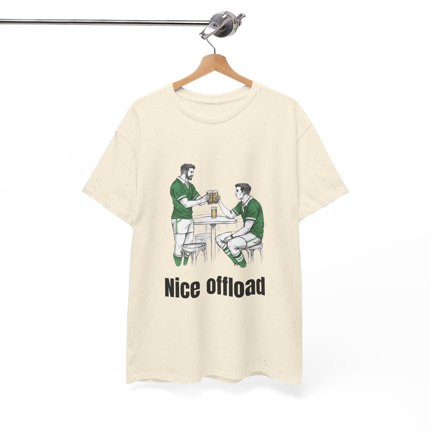Nice Offload Rugby T-Shirt – Irish Rugby Fan Gift