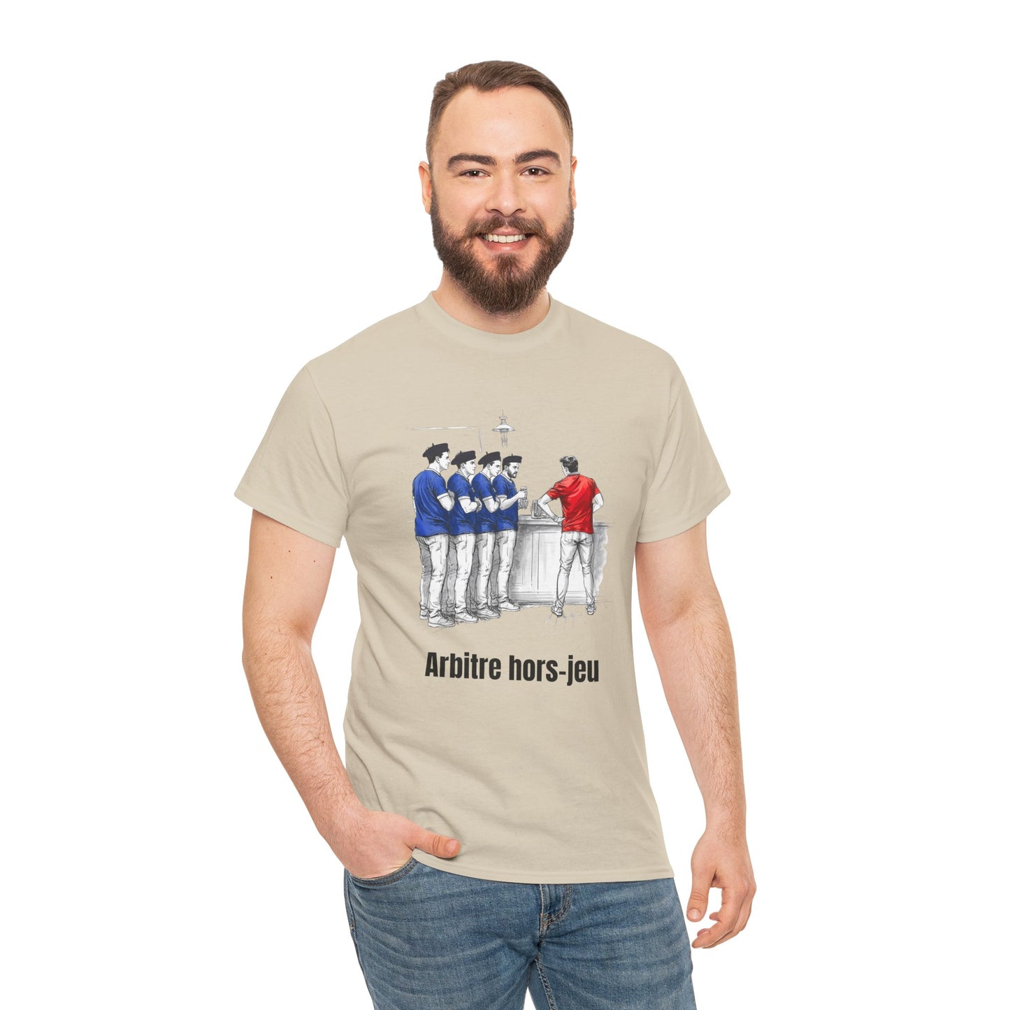 Hors-jeu Arbitre – T-shirt humoristique de rugby français pour les fans et cadeaux