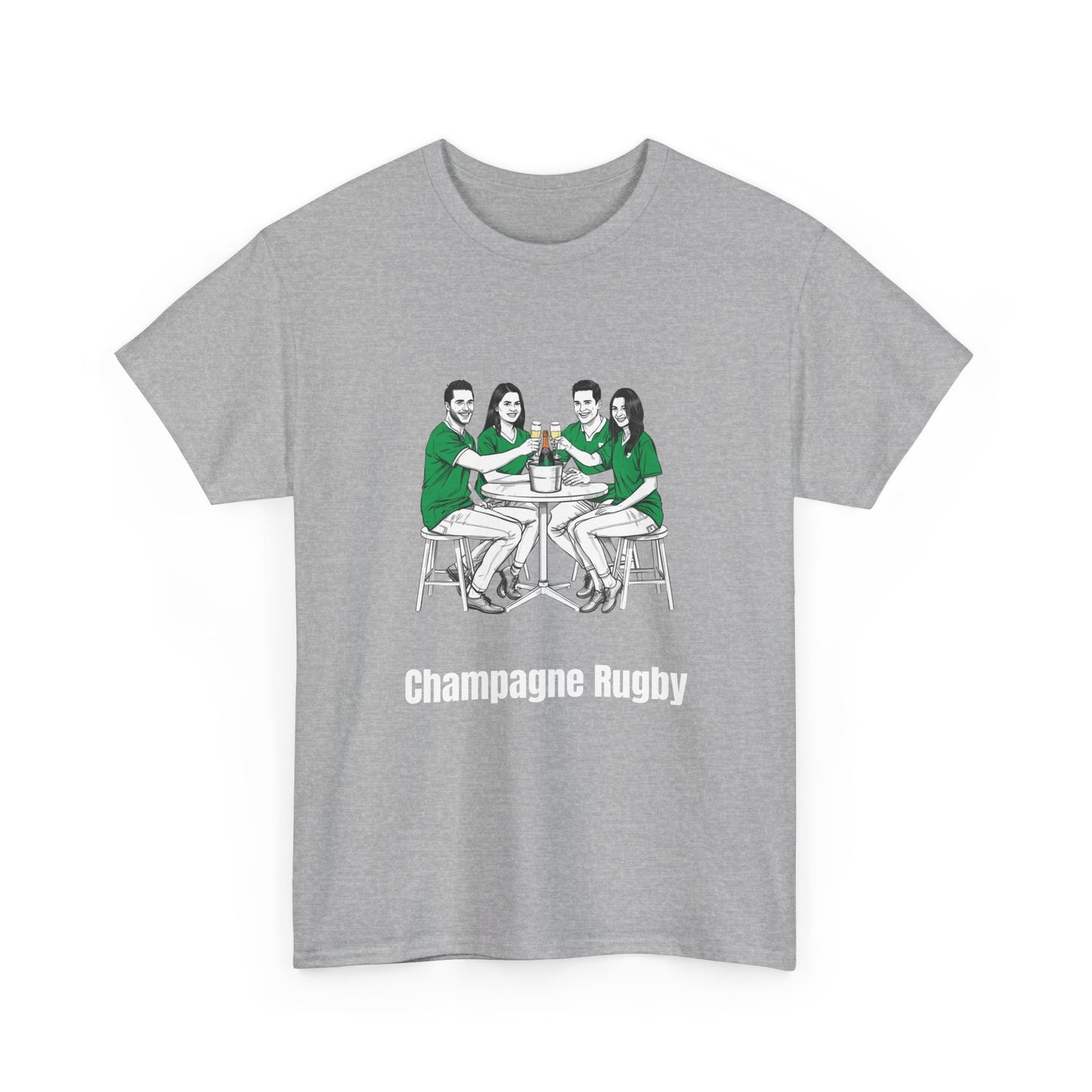 T-shirt de rugby champagne – Cadeau pour les fans de rugby irlandais