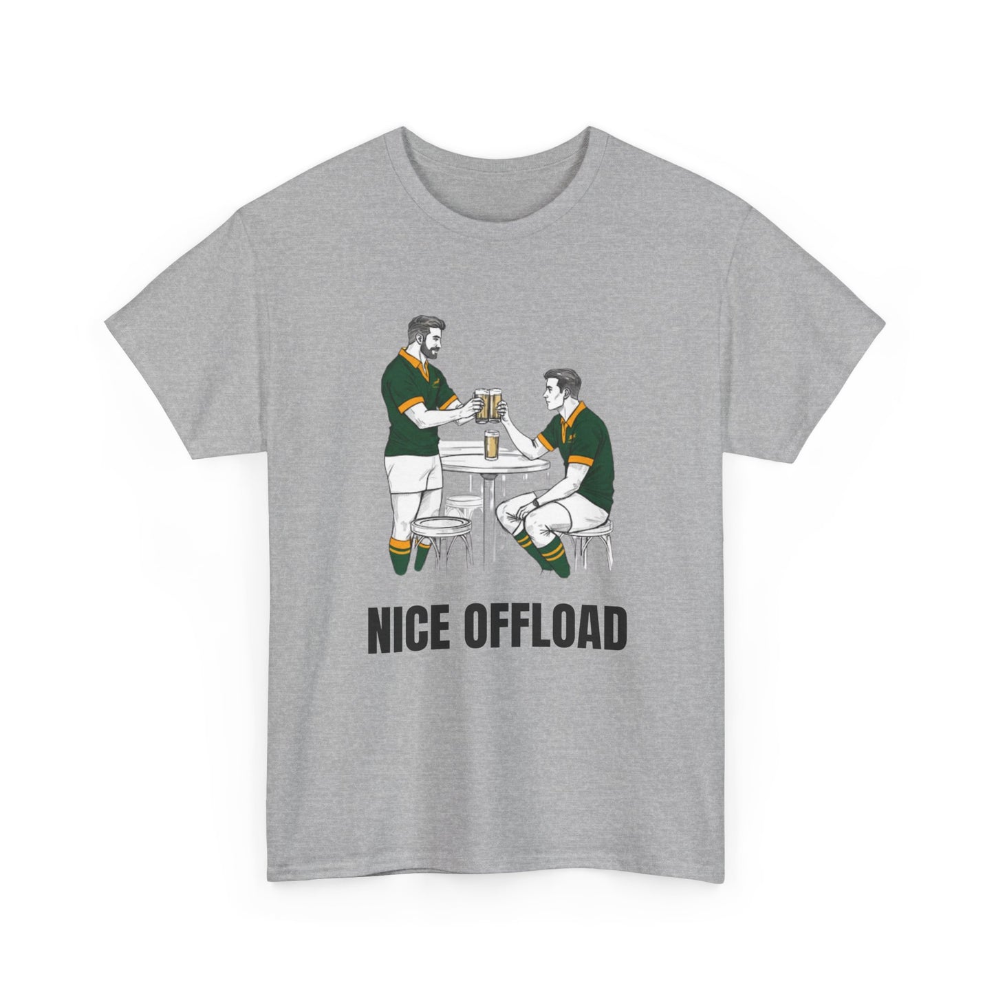 Nice Offload – South Africa Rugby Fan T-Shirt | Rugby & Beer