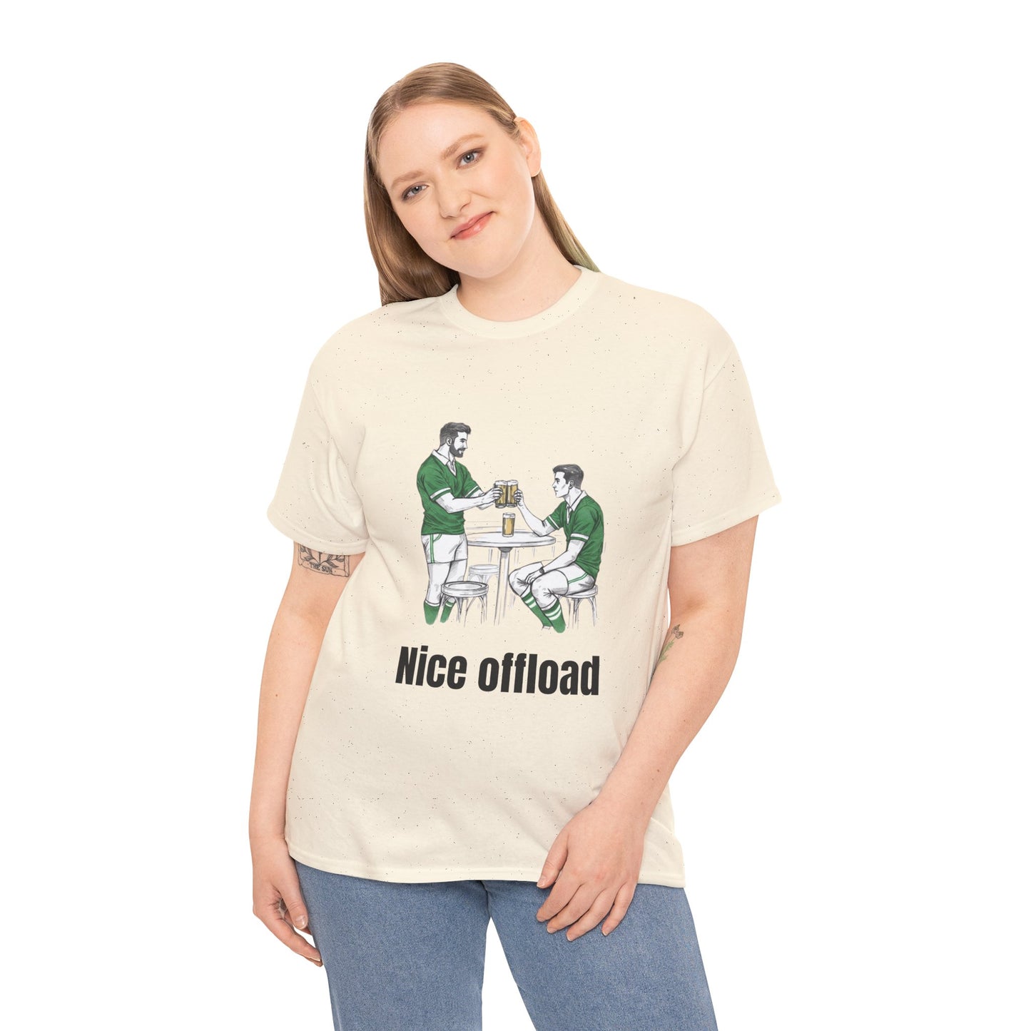 Nice Offload Rugby T-Shirt – Irish Rugby Fan Gift