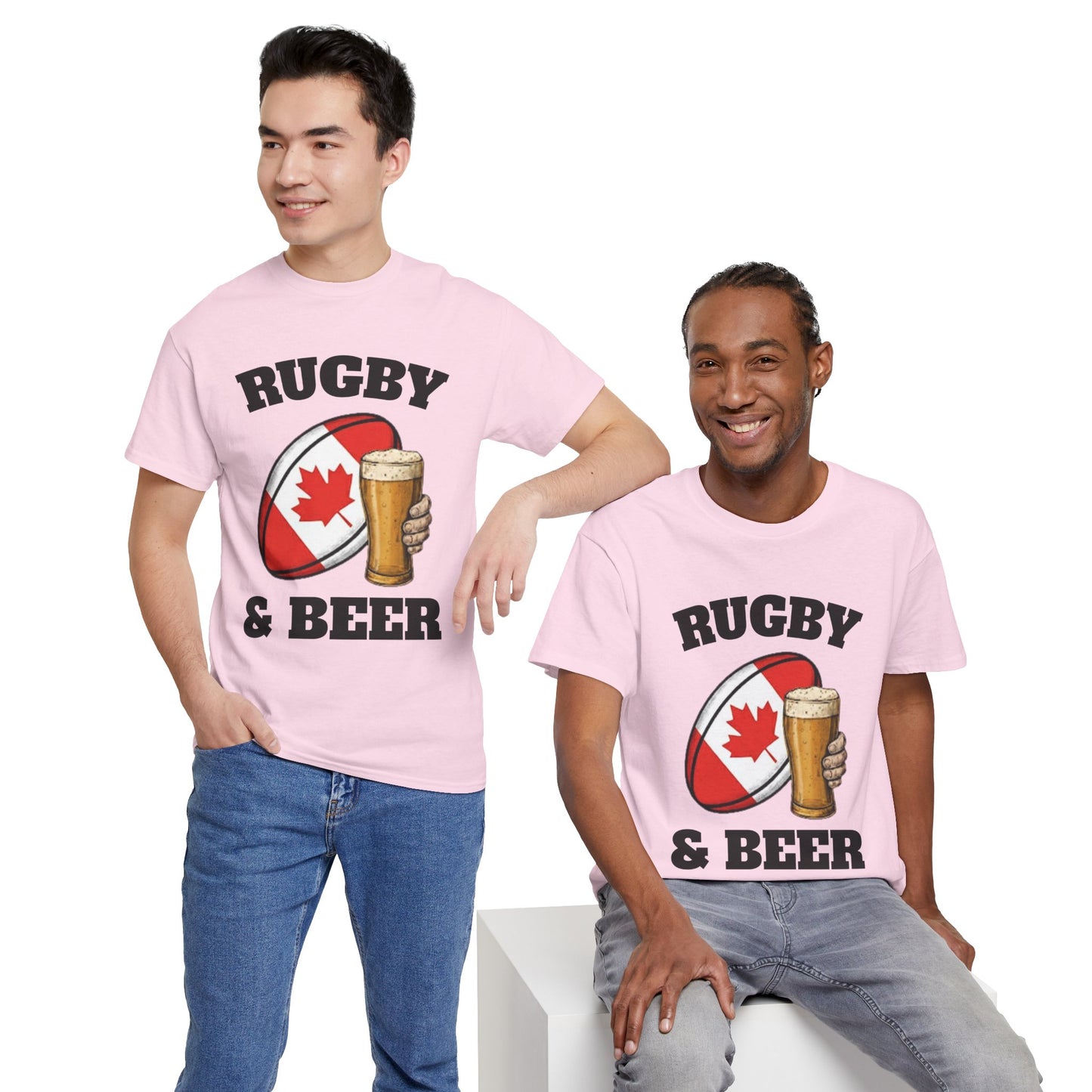 Rugby & Beer Canada T-Shirt – Canadian Rugby Fan Tee