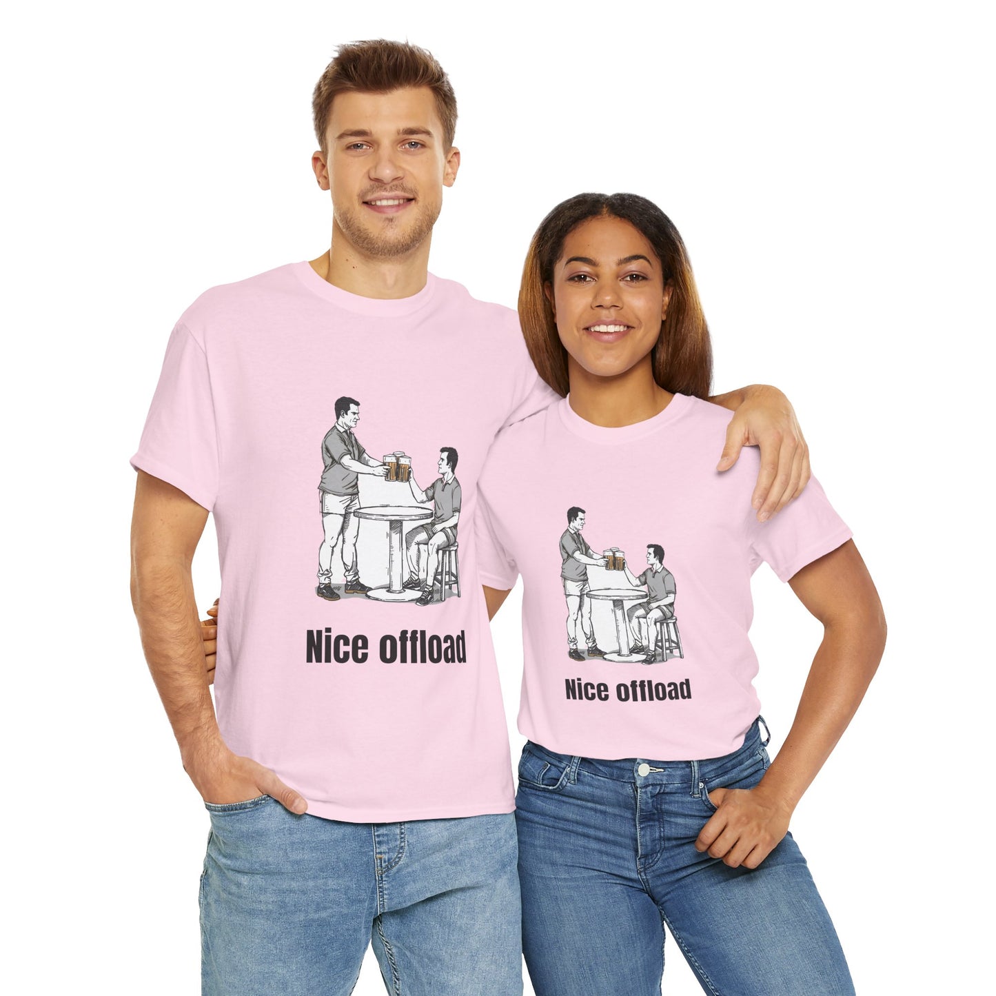 Nice Offload Rugby T-Shirt – Rugby Fan Gift