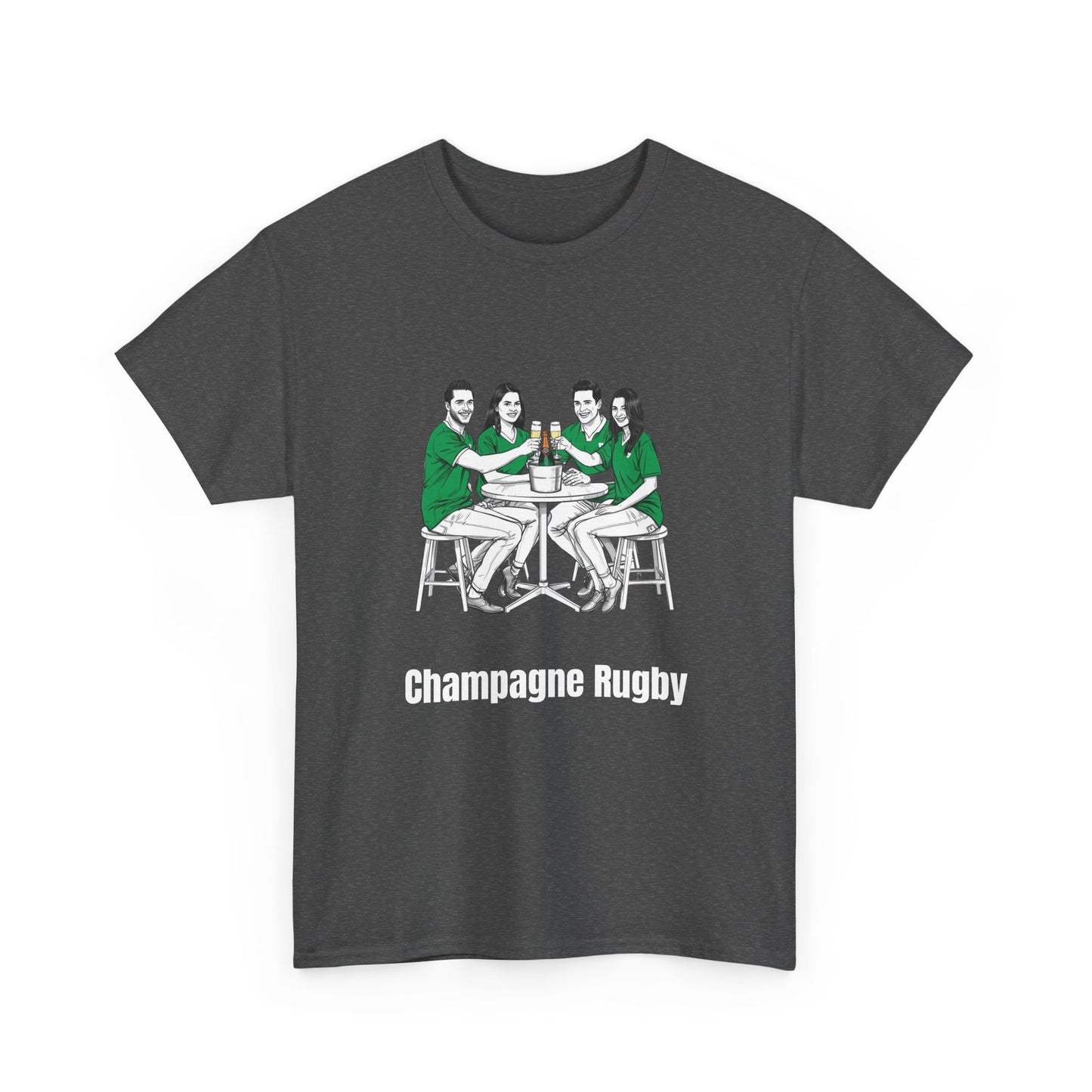 Champagne Rugby T-Shirt – Irish Rugby Fan Gift