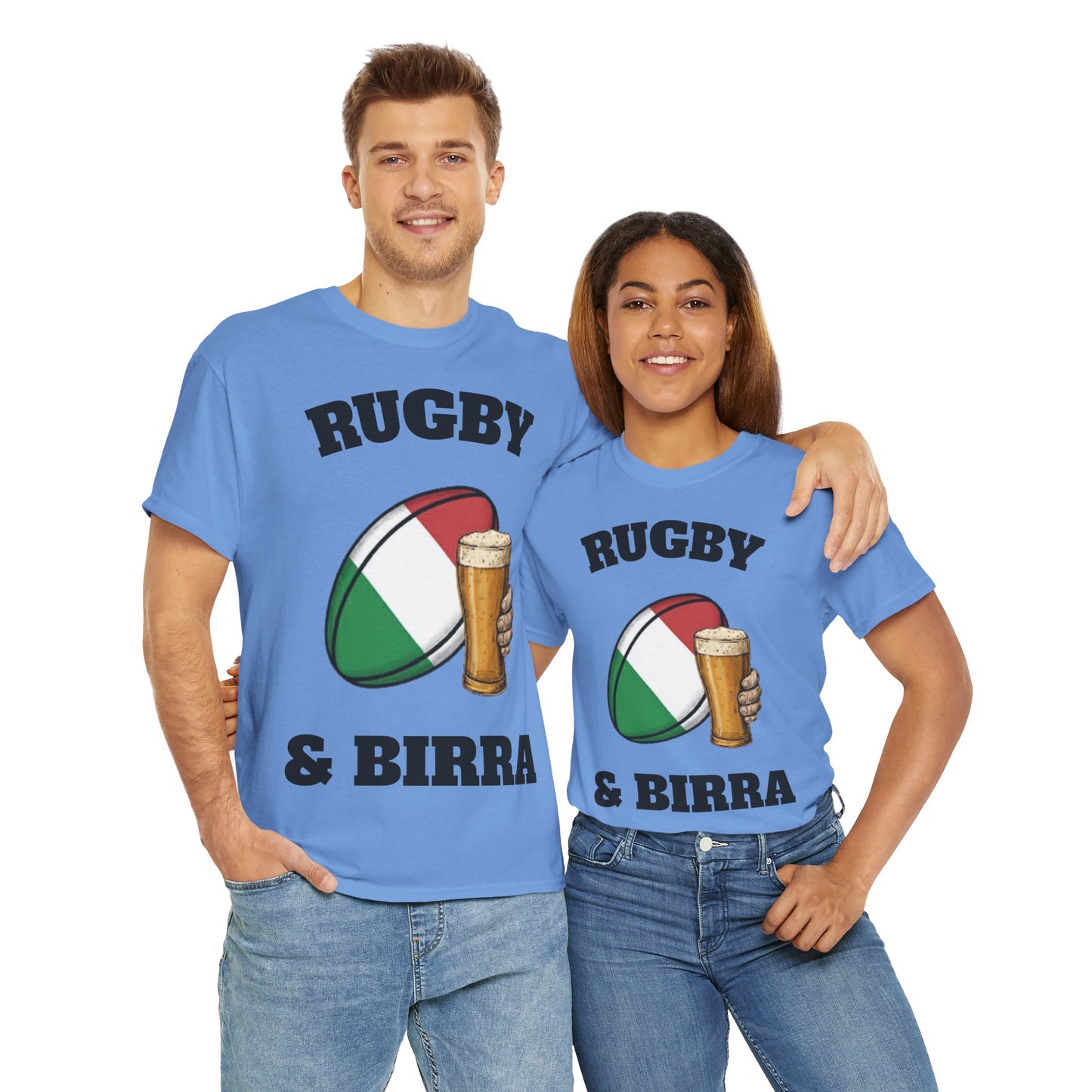 Rugby & Birra – T-shirt Tifosi Rugby Italia