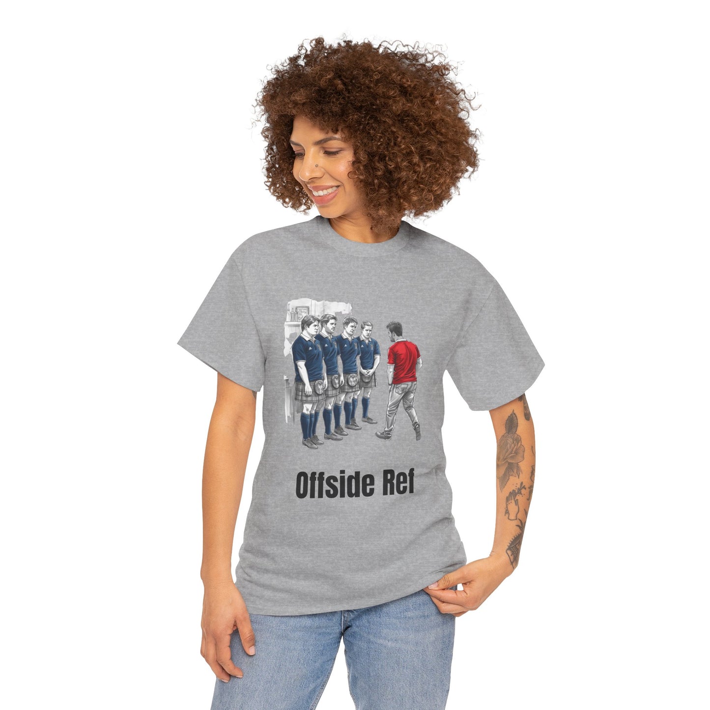 Offside Ref – Funny Scottish Rugby T-Shirt for Fans & Gifts