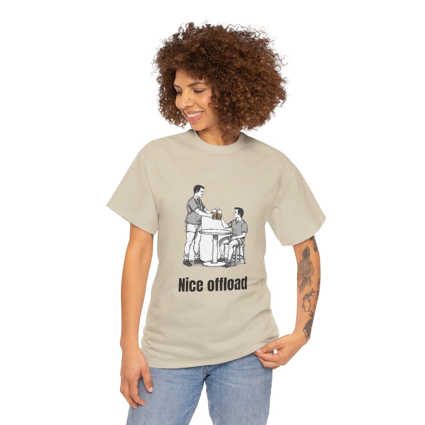Nice Offload Rugby T-Shirt – Rugby Fan Gift