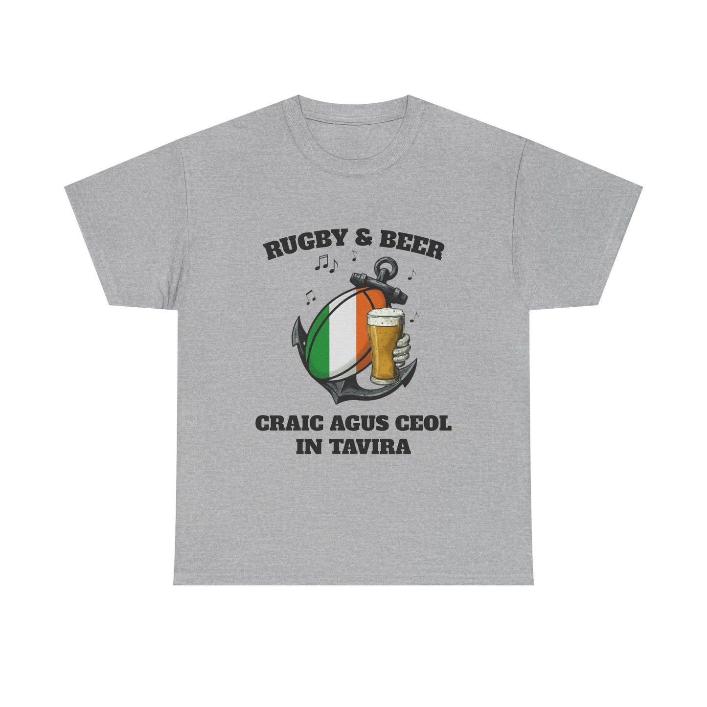 Personalised Rugby & Beer T-Shirt / Tavira