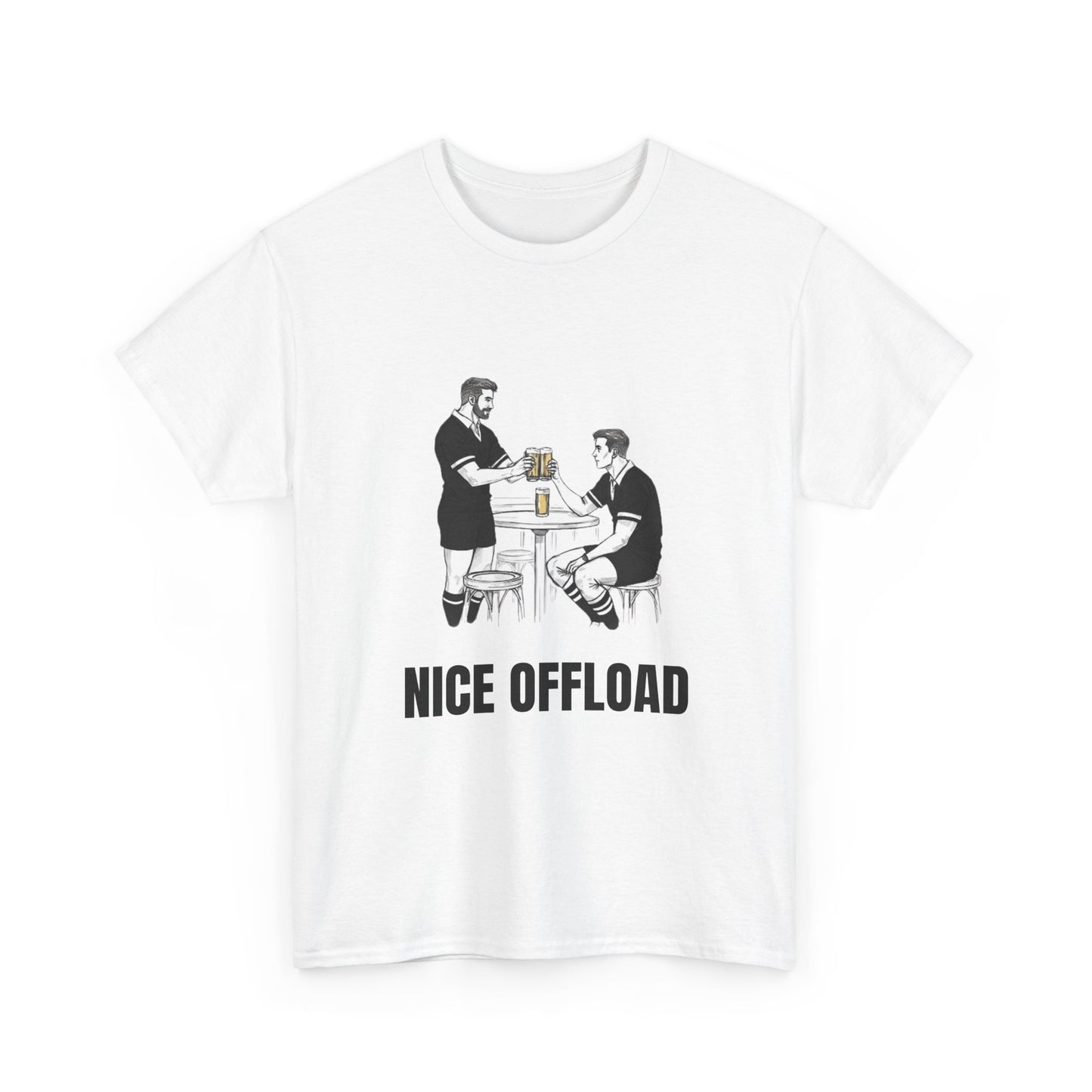 Nice Offload – New Zealand Rugby Fan T-Shirt | Rugby & Beer
