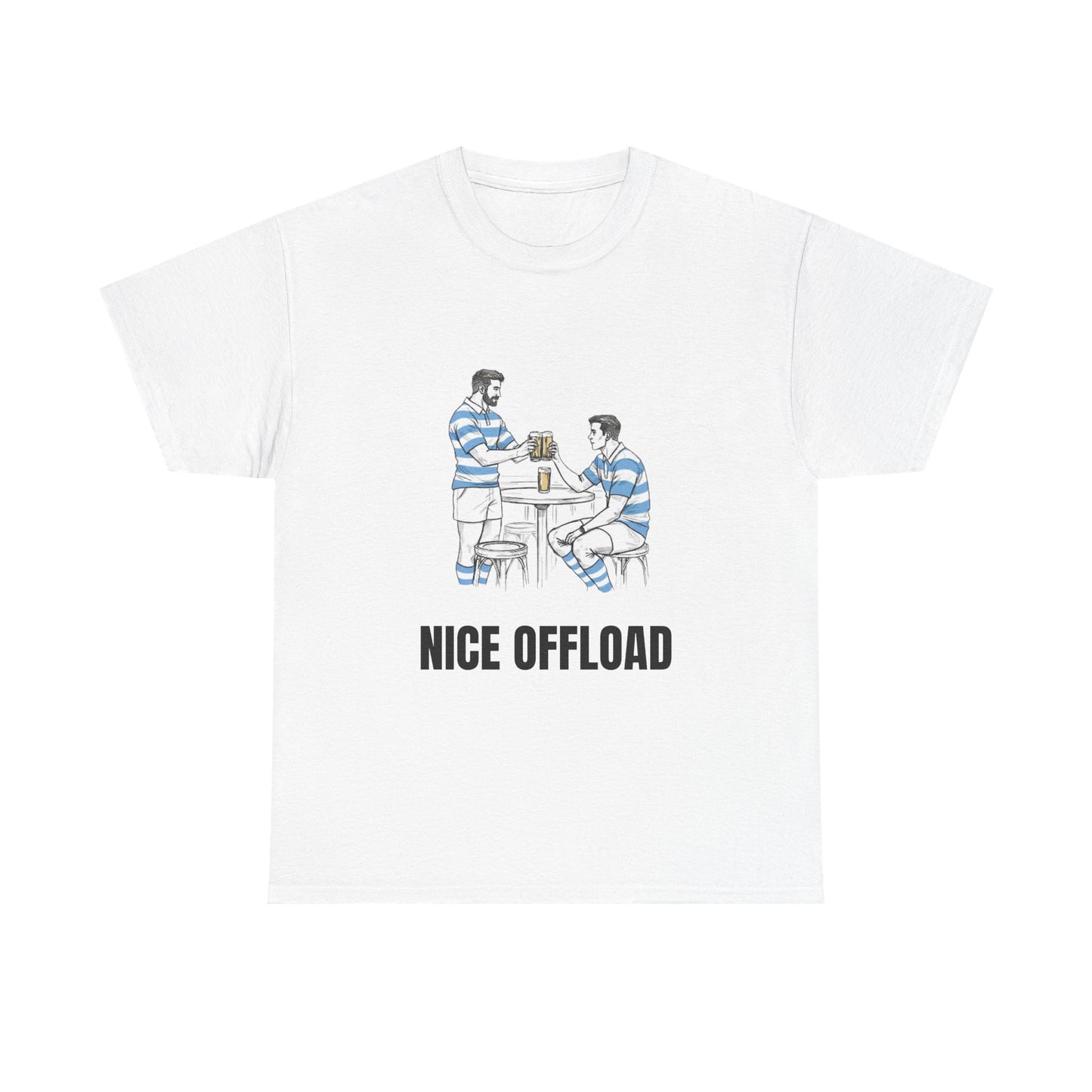 Nice Offload – Argentina Rugby Fan T-Shirt | Rugby & Beer