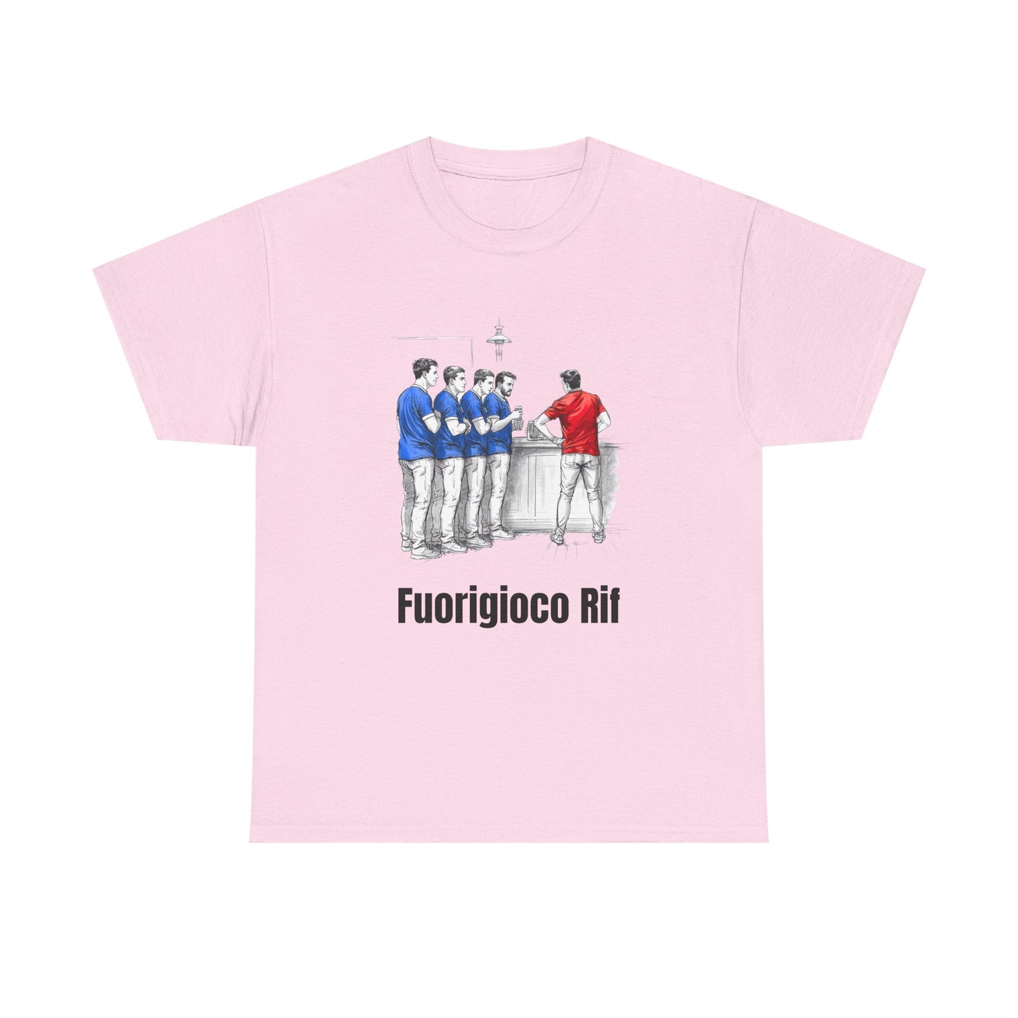 Funny Rugby T-Shirt for Italian Fans: "Offside Ref"