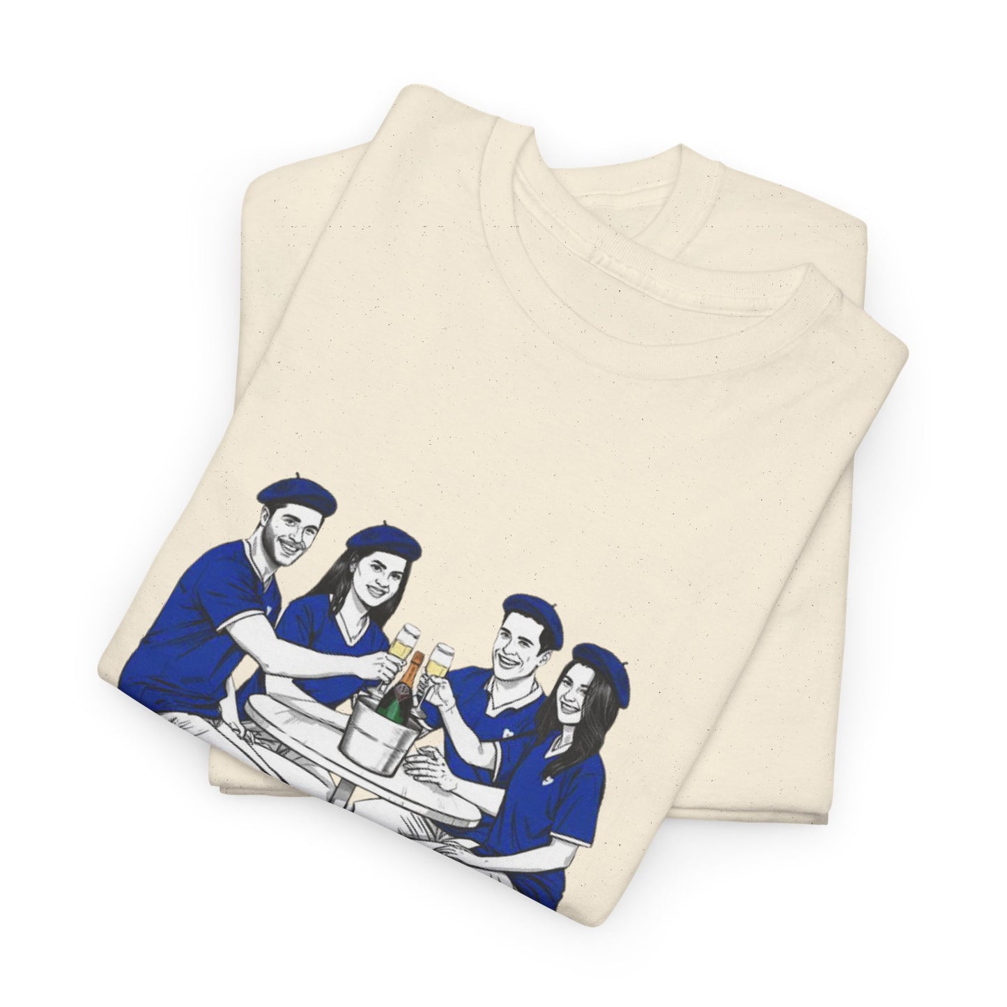 Champagne Rugby T-shirt - French Rubgy Fan Gift