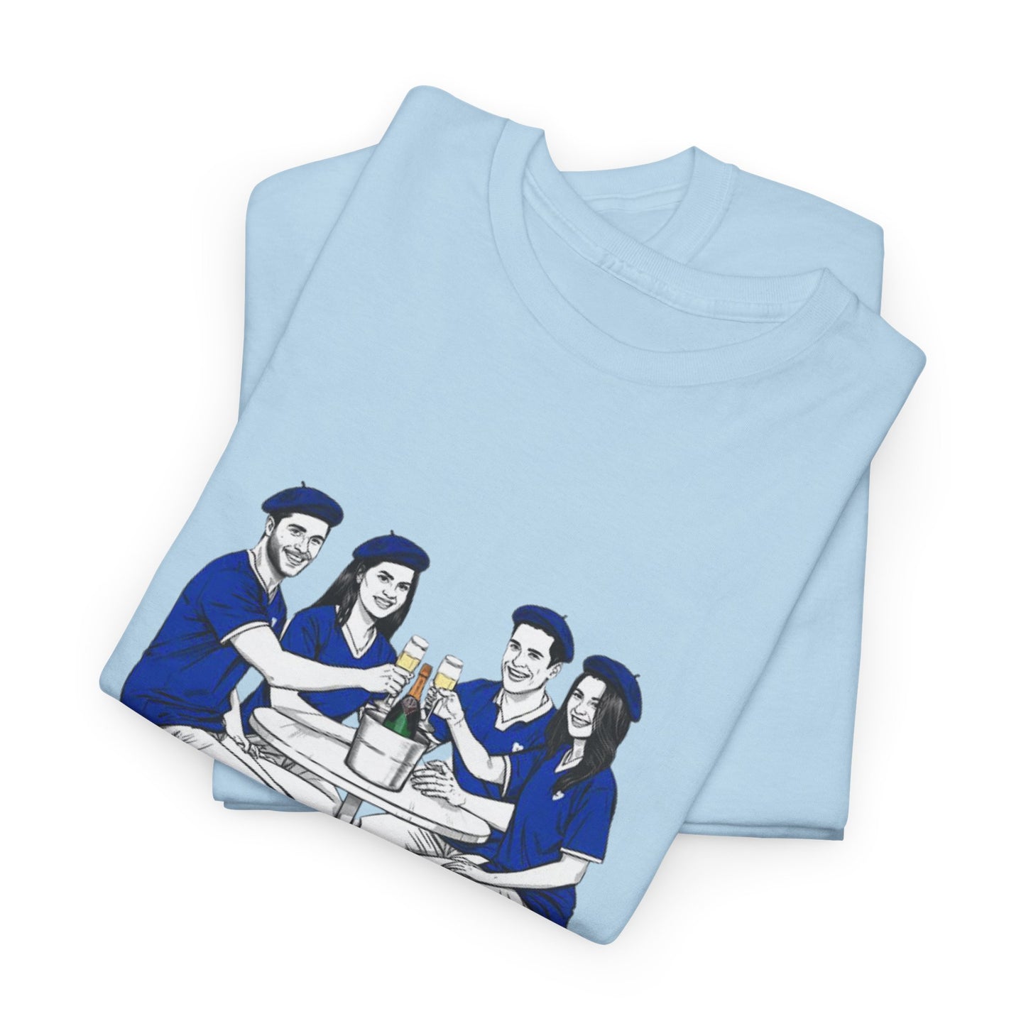 Champagne Rugby T-shirt - French Rubgy Fan Gift
