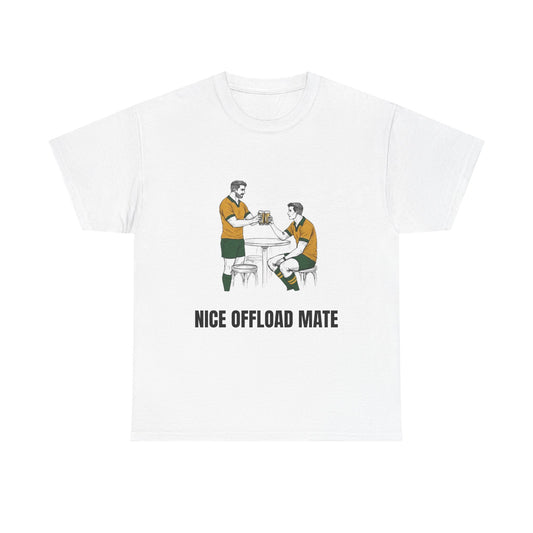 Nice Offload – Australia Rugby Fan T-Shirt | Rugby & Beer
