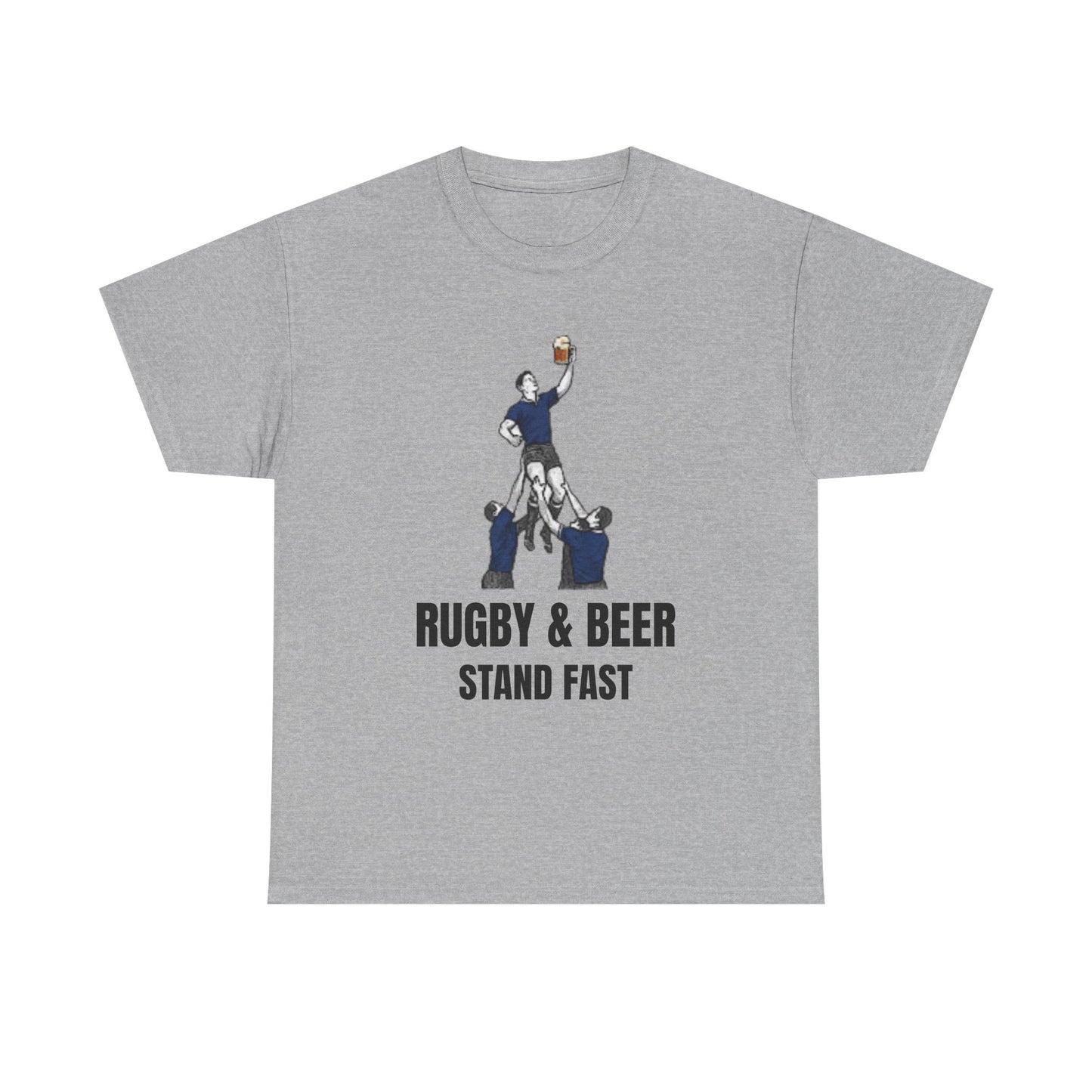 Stand Fast Scotland Rugby T-Shirt | Rugby & Beer Fan Tee