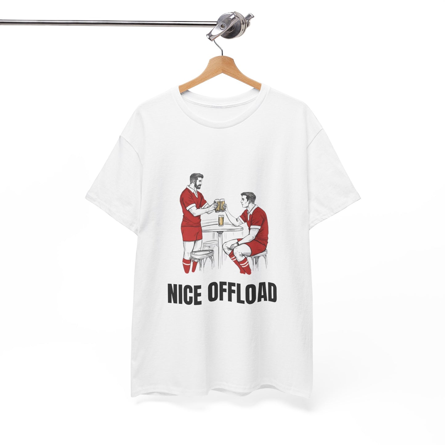 Nice Offload – Canada Rugby Fan T-Shirt | Rugby & Beer