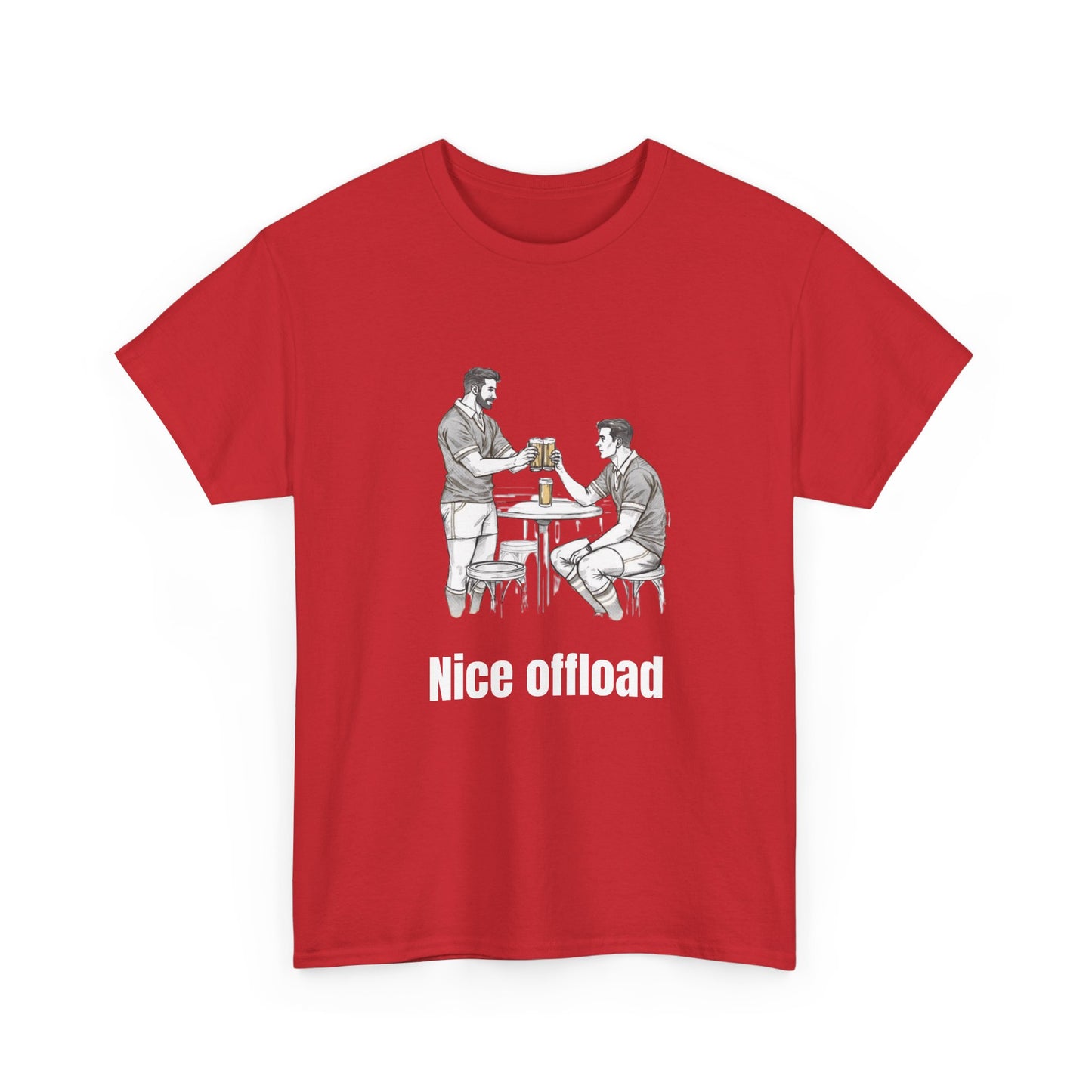 Nice Offload Rugby T-Shirt – Rugby Fan Gift