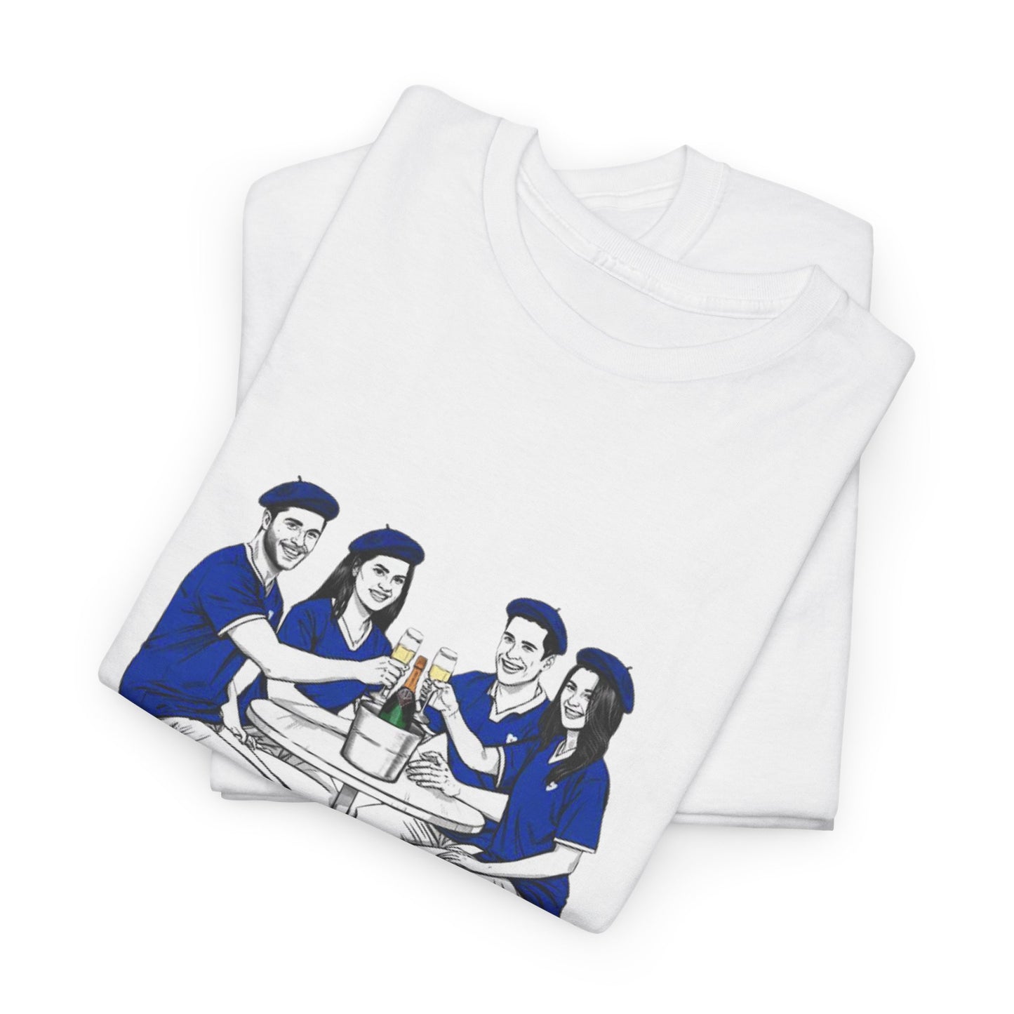 Champagne Rugby T-shirt - French Rubgy Fan Gift