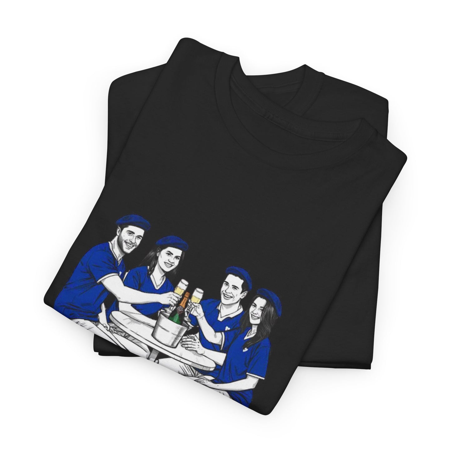 Champagne Rugby T-shirt - French Rubgy Fan Gift