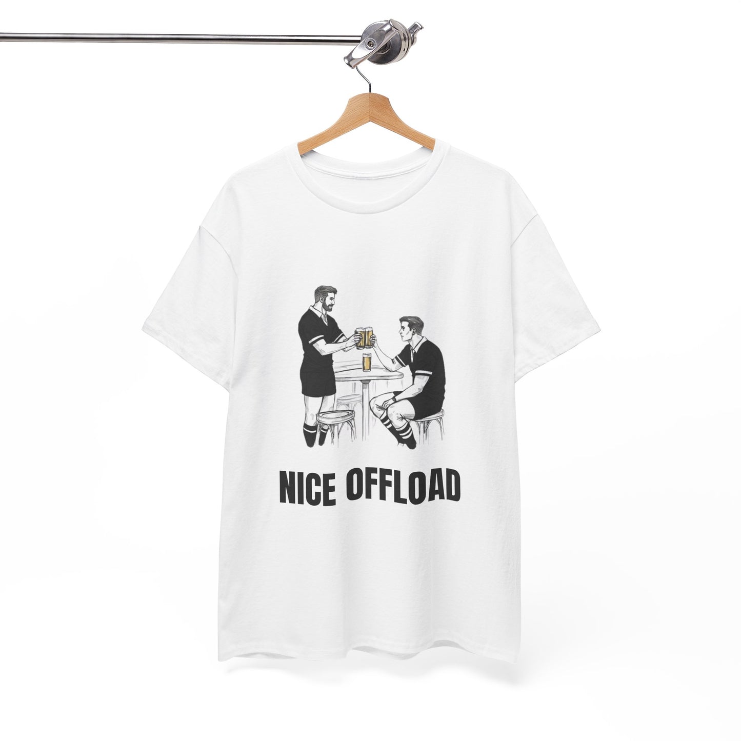 Nice Offload – New Zealand Rugby Fan T-Shirt | Rugby & Beer