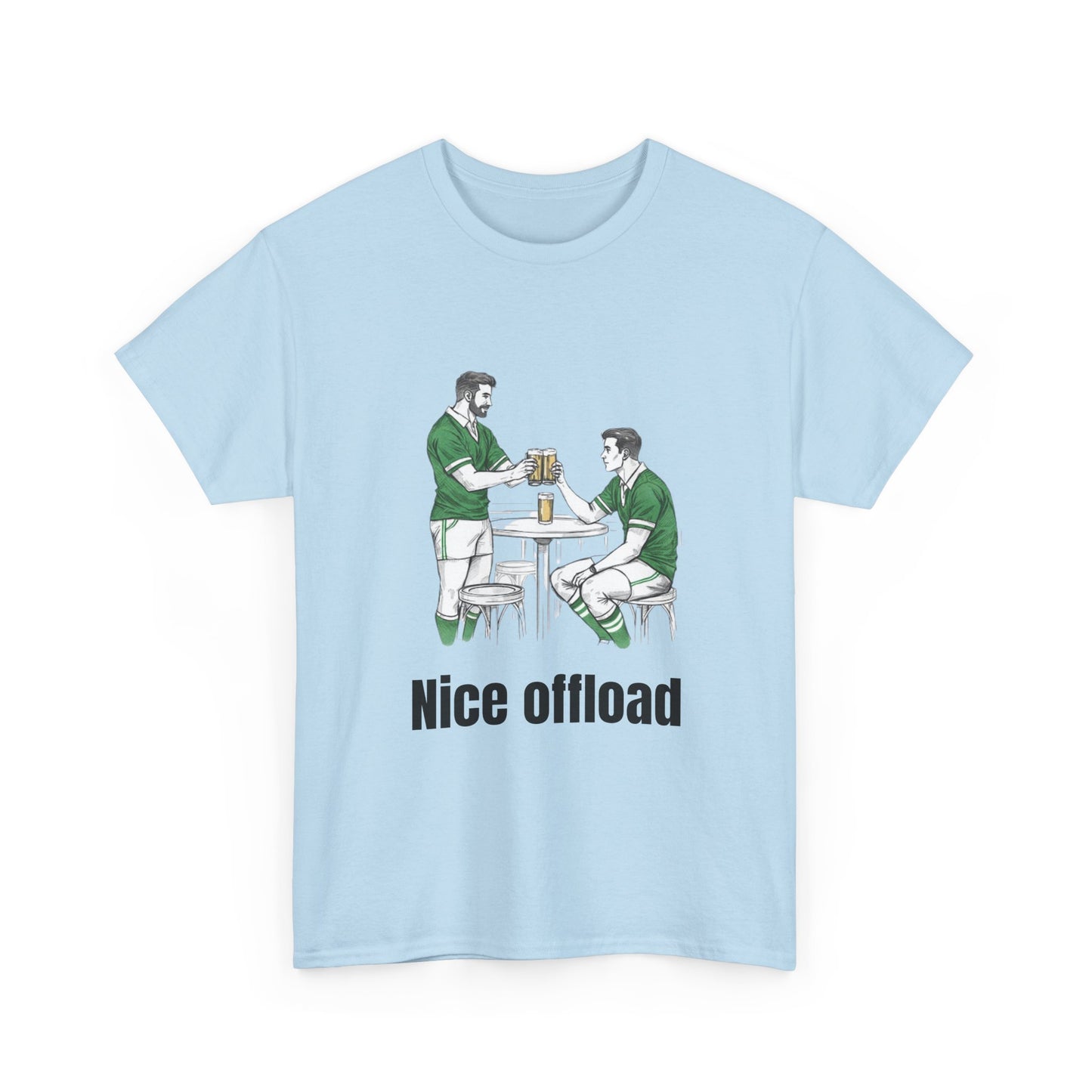 Nice Offload Rugby T-Shirt – Irish Rugby Fan Gift