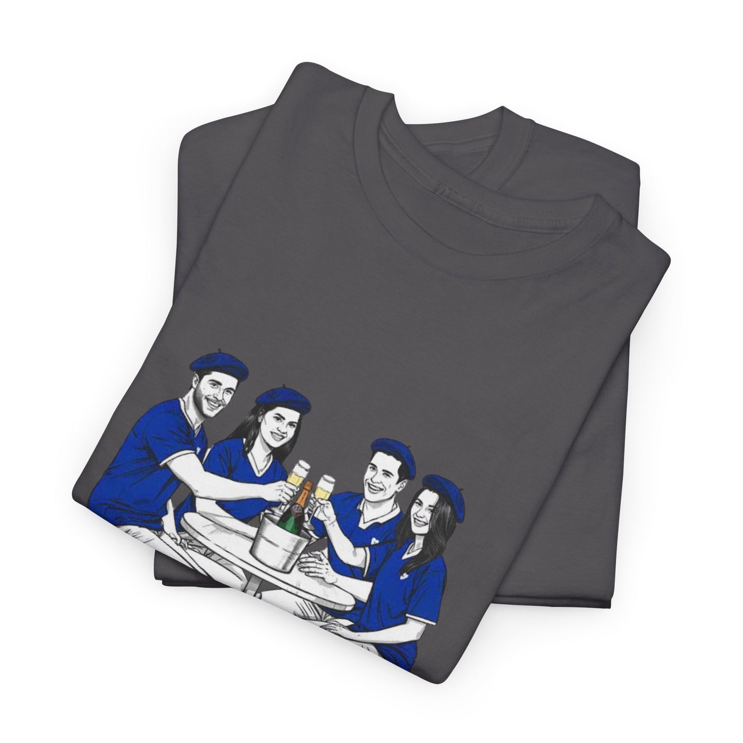 Champagne Rugby T-shirt - French Rubgy Fan Gift