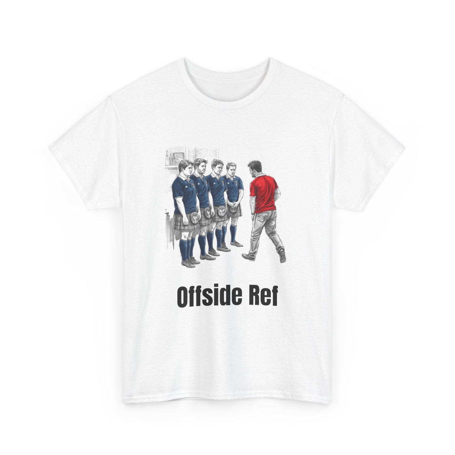 Offside Ref – Funny Scottish Rugby T-Shirt for Fans & Gifts