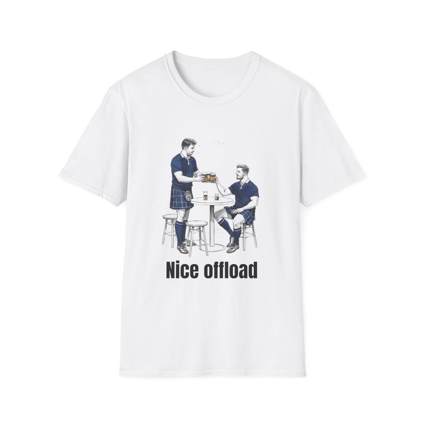 Nice Offload Rugby T-Shirt – Scotland Rugby Fan Gift
