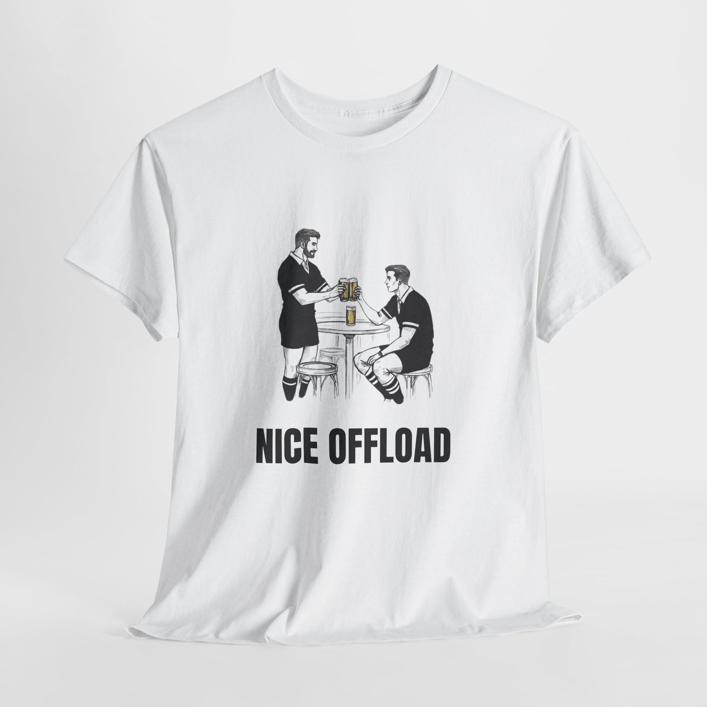 Nice Offload – New Zealand Rugby Fan T-Shirt | Rugby & Beer