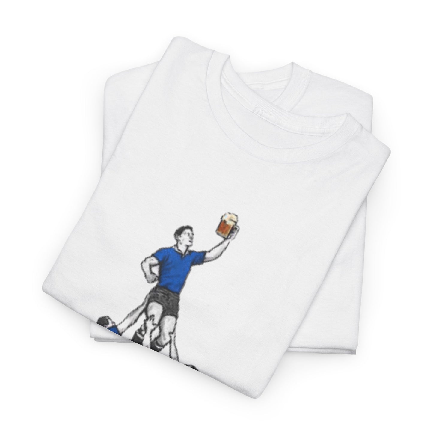 Allez Les Bleus France Rugby T-Shirt | Rugby & Bière Fan Tee
