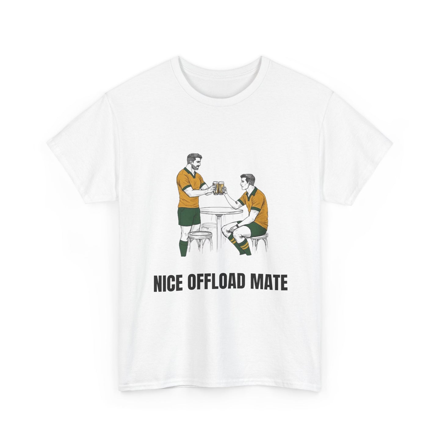 Nice Offload – Australia Rugby Fan T-Shirt | Rugby & Beer