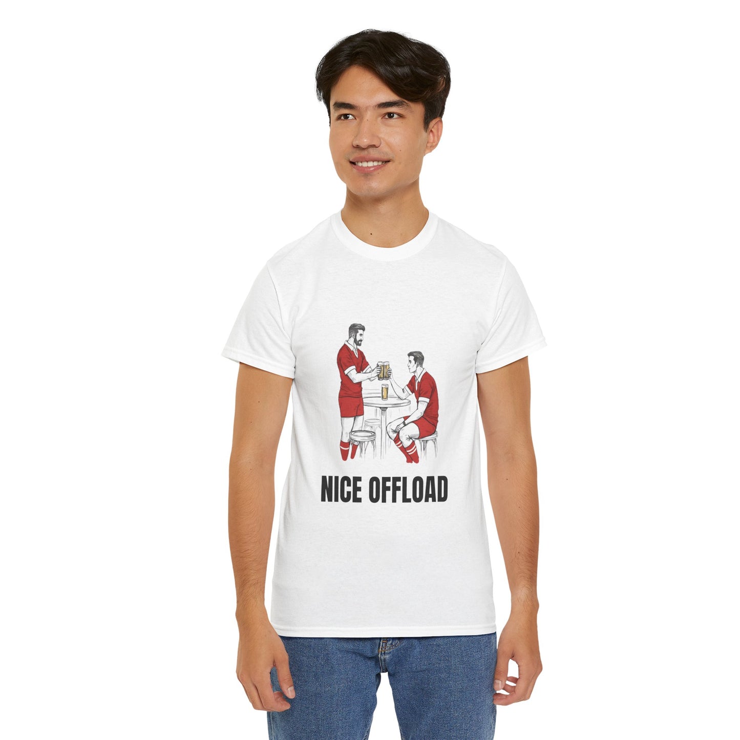 Nice Offload – Canada Rugby Fan T-Shirt | Rugby & Beer