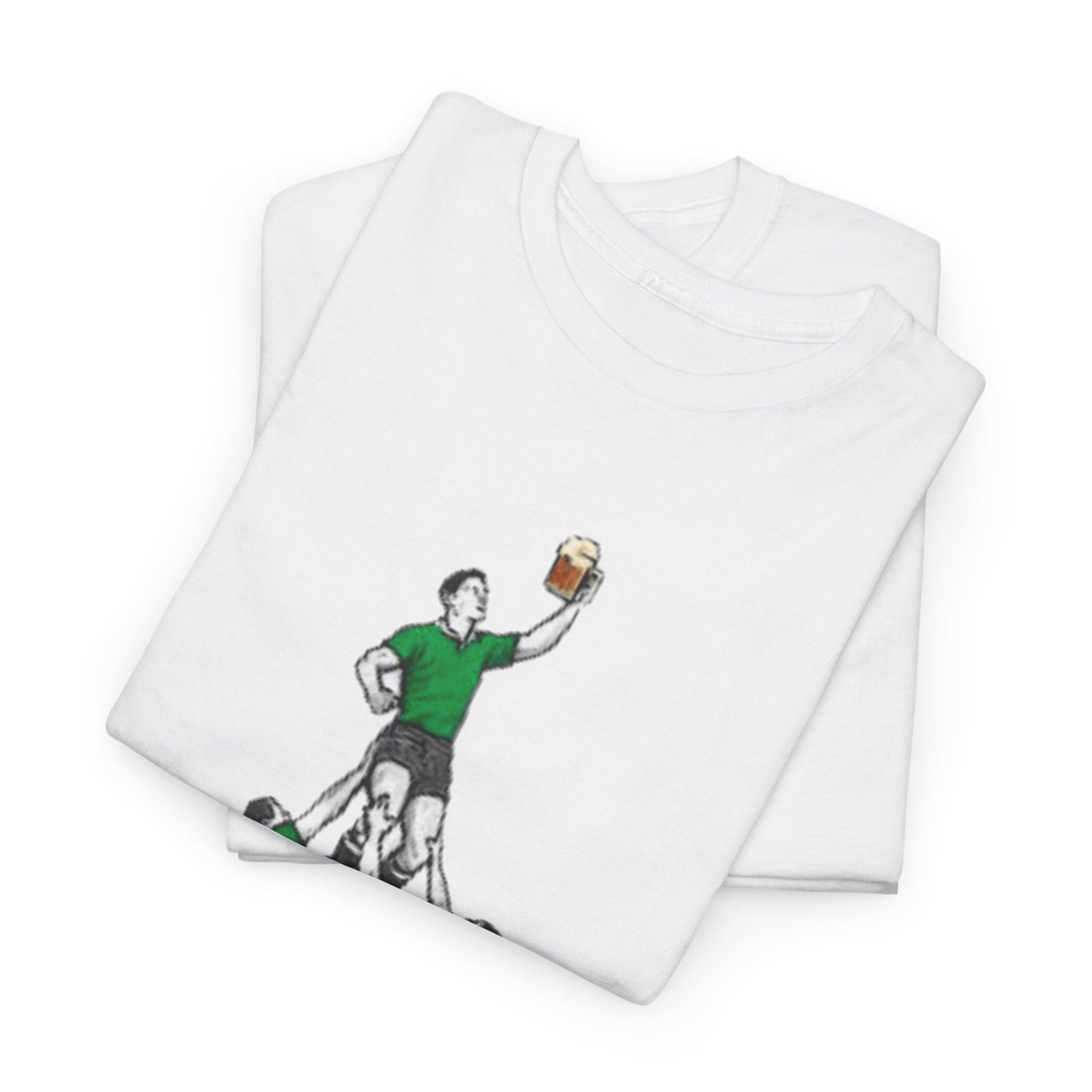 Shoulder to Shoulder Irish Rugby T-Shirt | Rugby & Beer Fan Tee