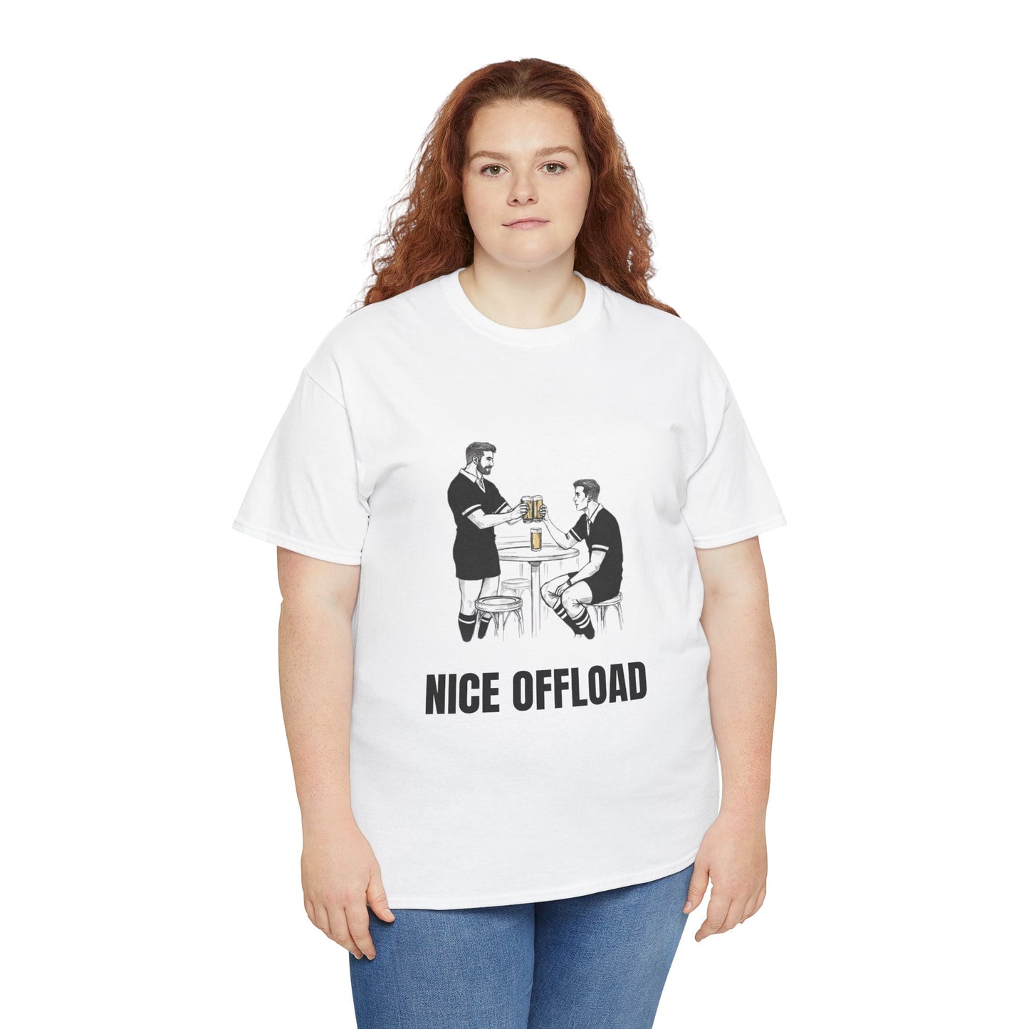 Nice Offload – New Zealand Rugby Fan T-Shirt | Rugby & Beer