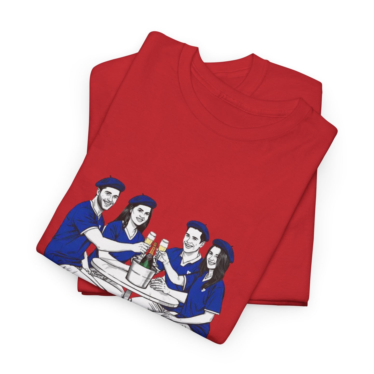 Champagne Rugby T-shirt - French Rubgy Fan Gift