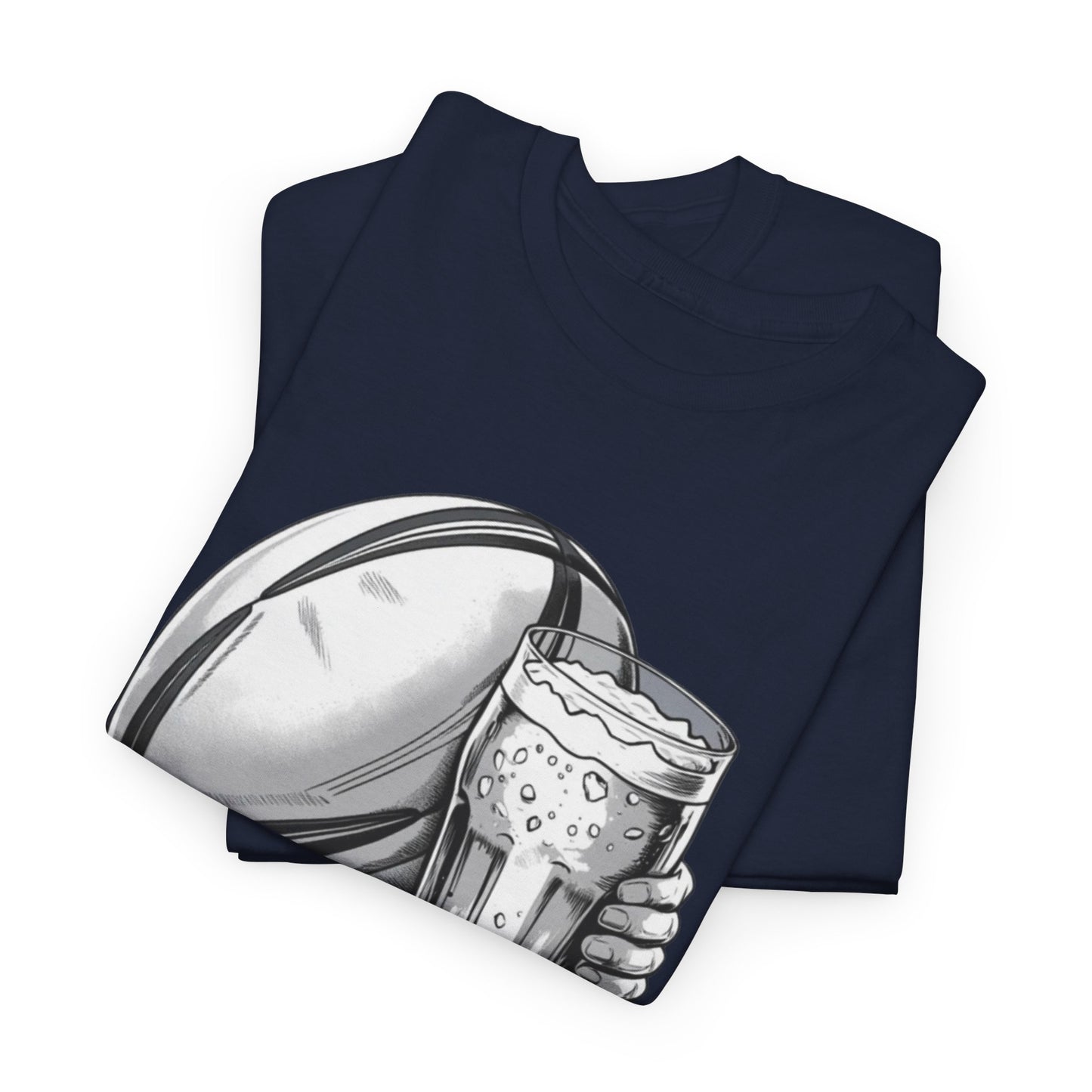 Rugby & Beer “Stand Fast” T-Shirt – Scotland Rugby Fan Matchday Gift