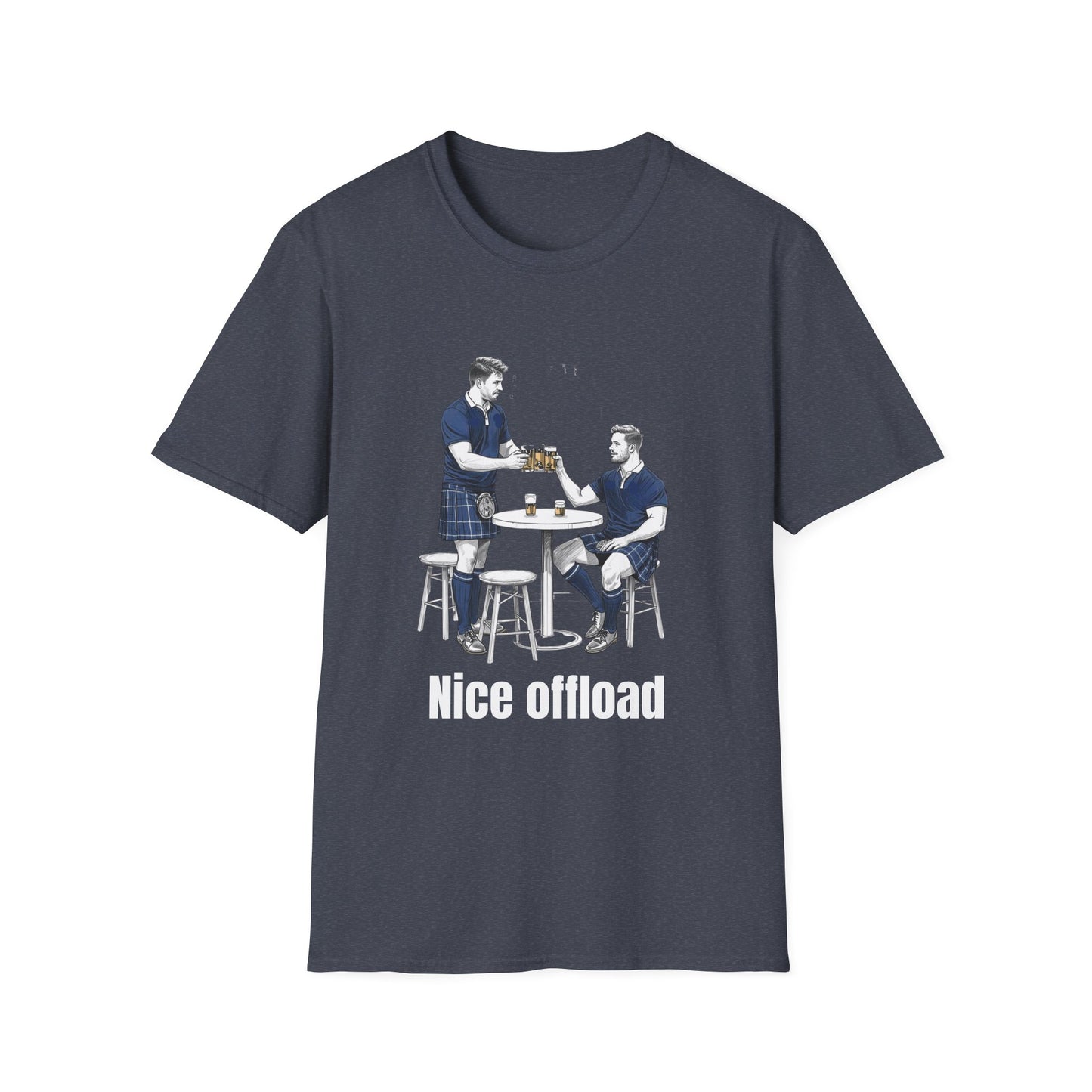 Nice Offload Rugby T-Shirt – Scotland Rugby Fan Gift