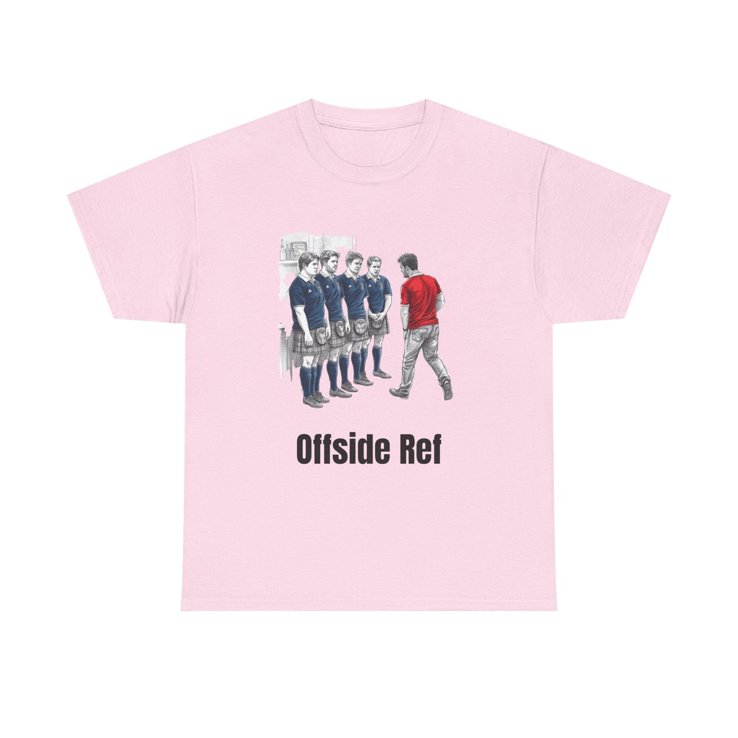 Offside Ref – Funny Scottish Rugby T-Shirt for Fans & Gifts